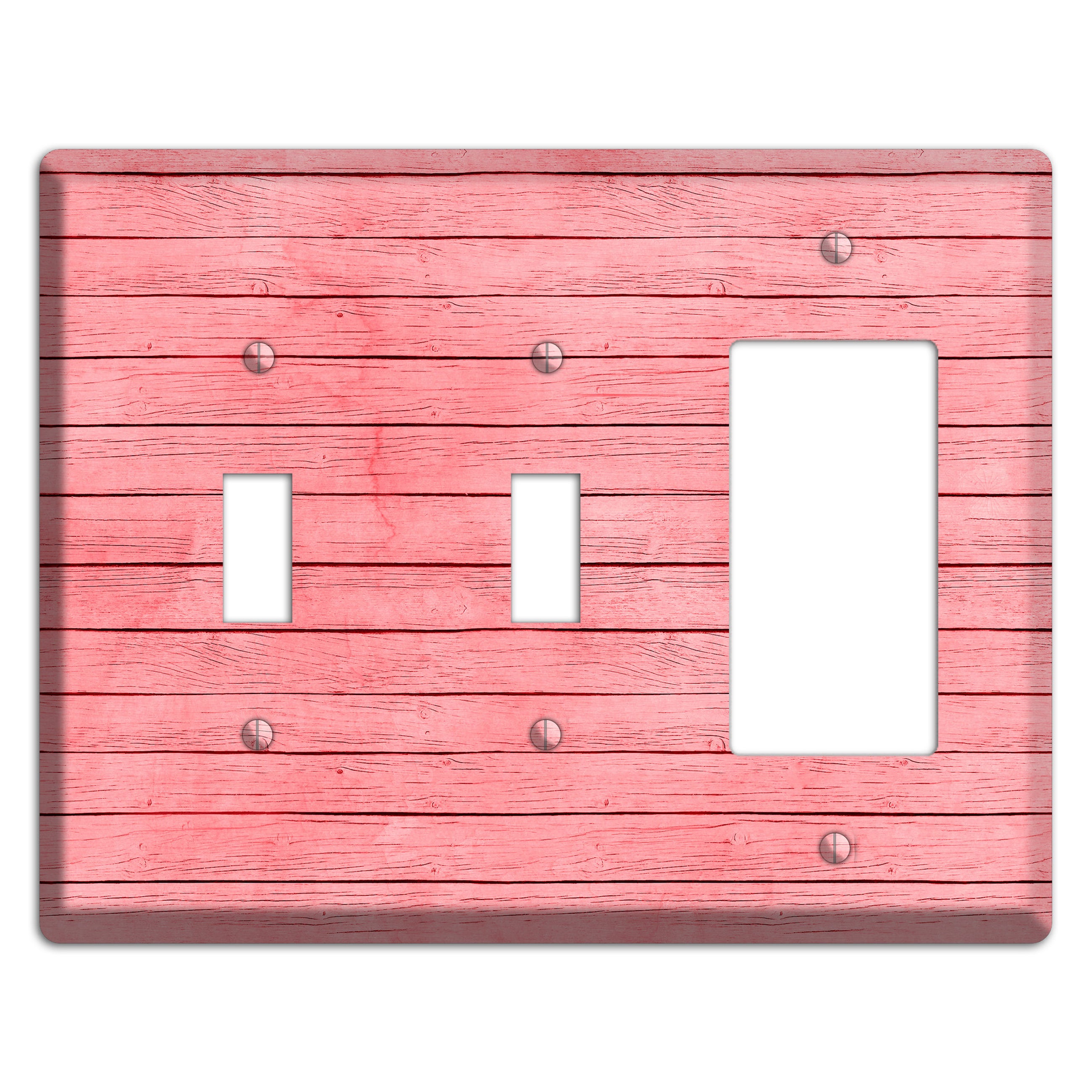 Sea Pink Soft Coral 2 Toggle / Rocker Wallplate