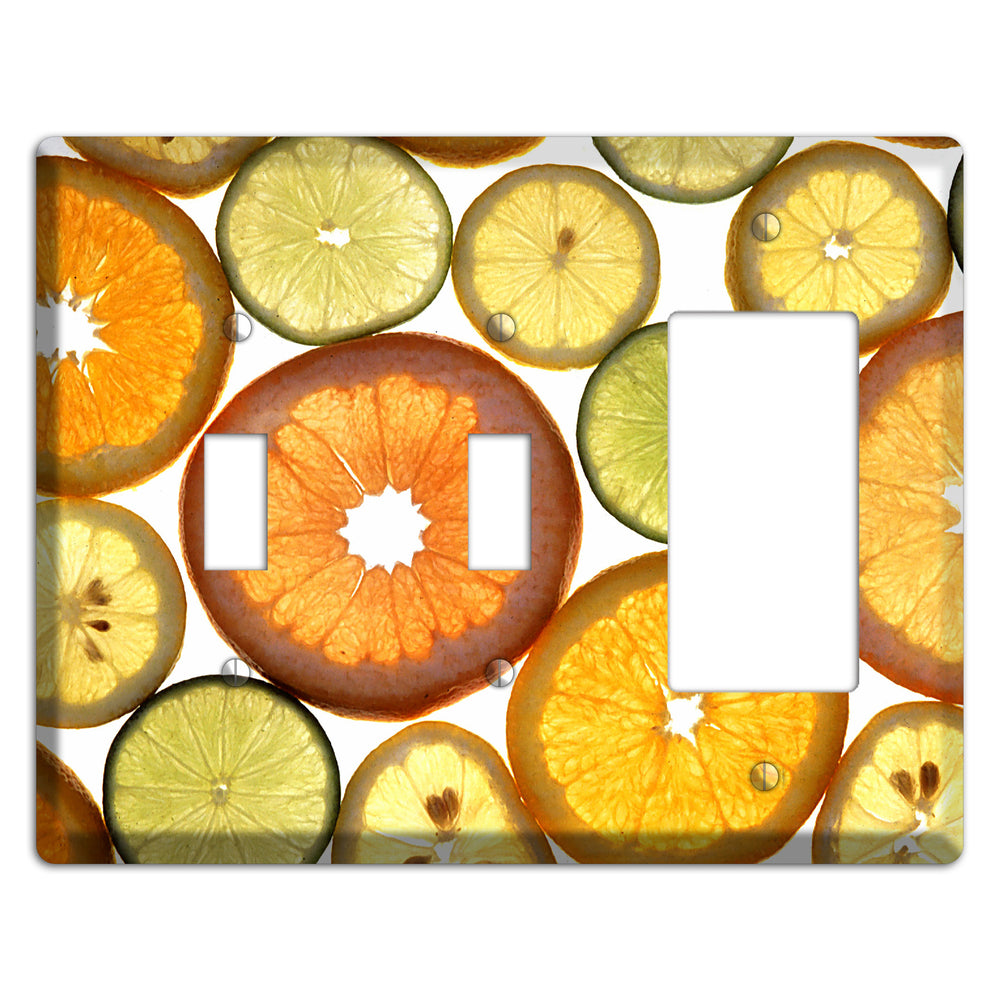 Fruit 2 Toggle / Rocker Wallplate