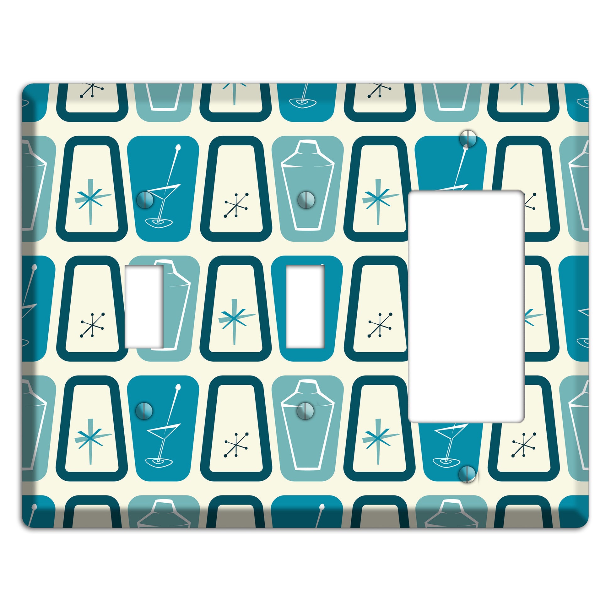 Atomic Shaker 2 Toggle / Rocker Wallplate