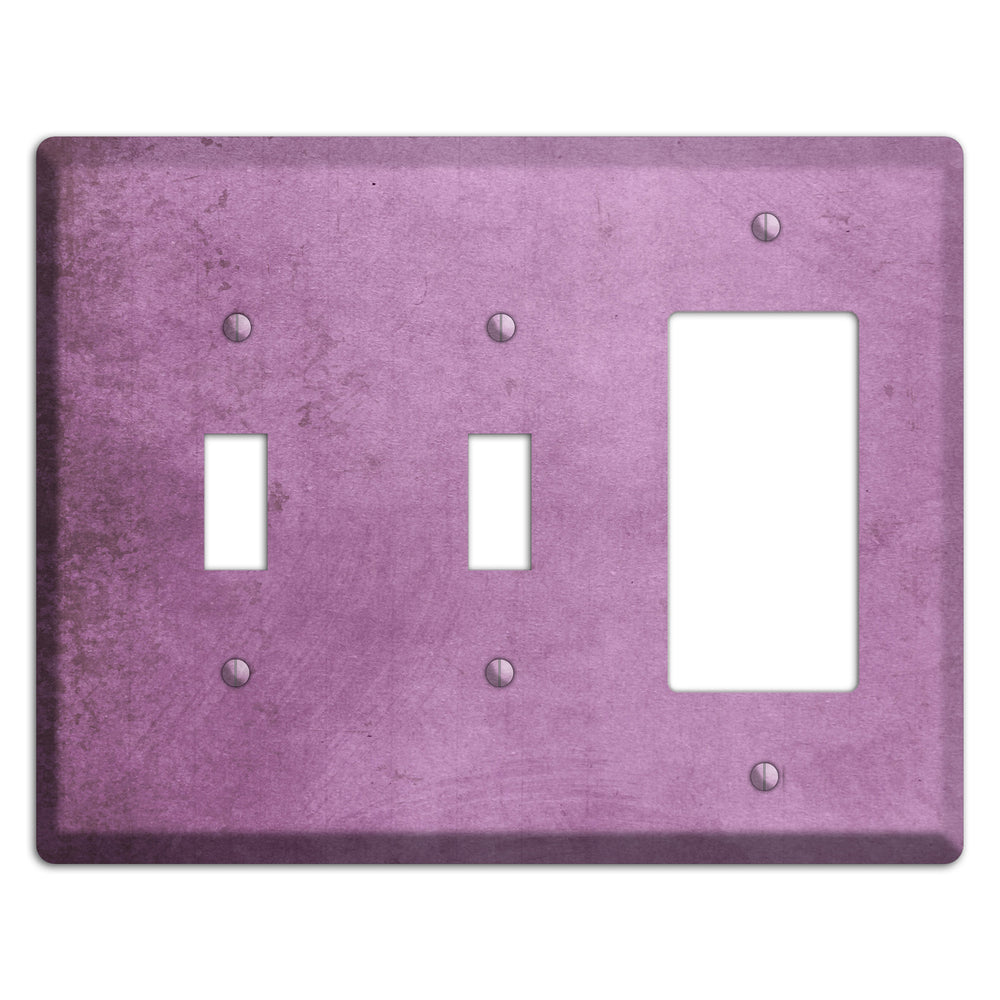 Bouquet Vintage Grunge 2 Toggle / Rocker Wallplate