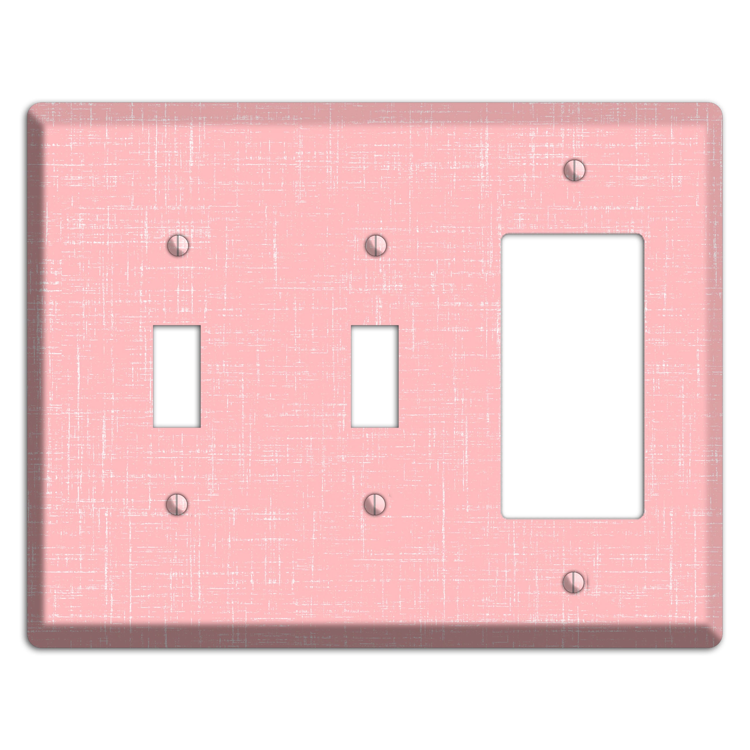 Amber Soft Coral 2 Toggle / Rocker Wallplate