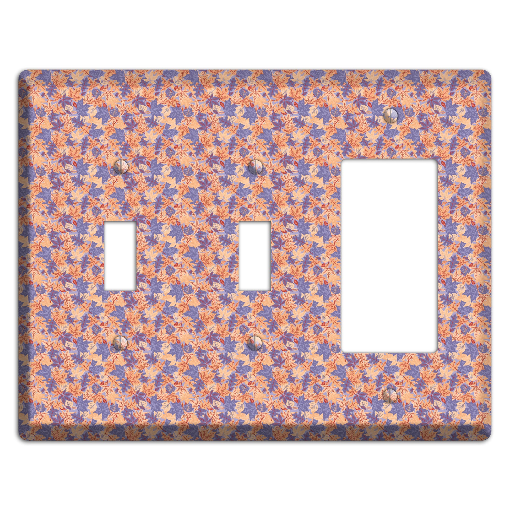 Autumn Leaves Overlay 2 Toggle / Rocker Wallplate