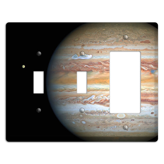 Hubble's View of Jupiter and Europa 2 Toggle / Rocker Wallplate