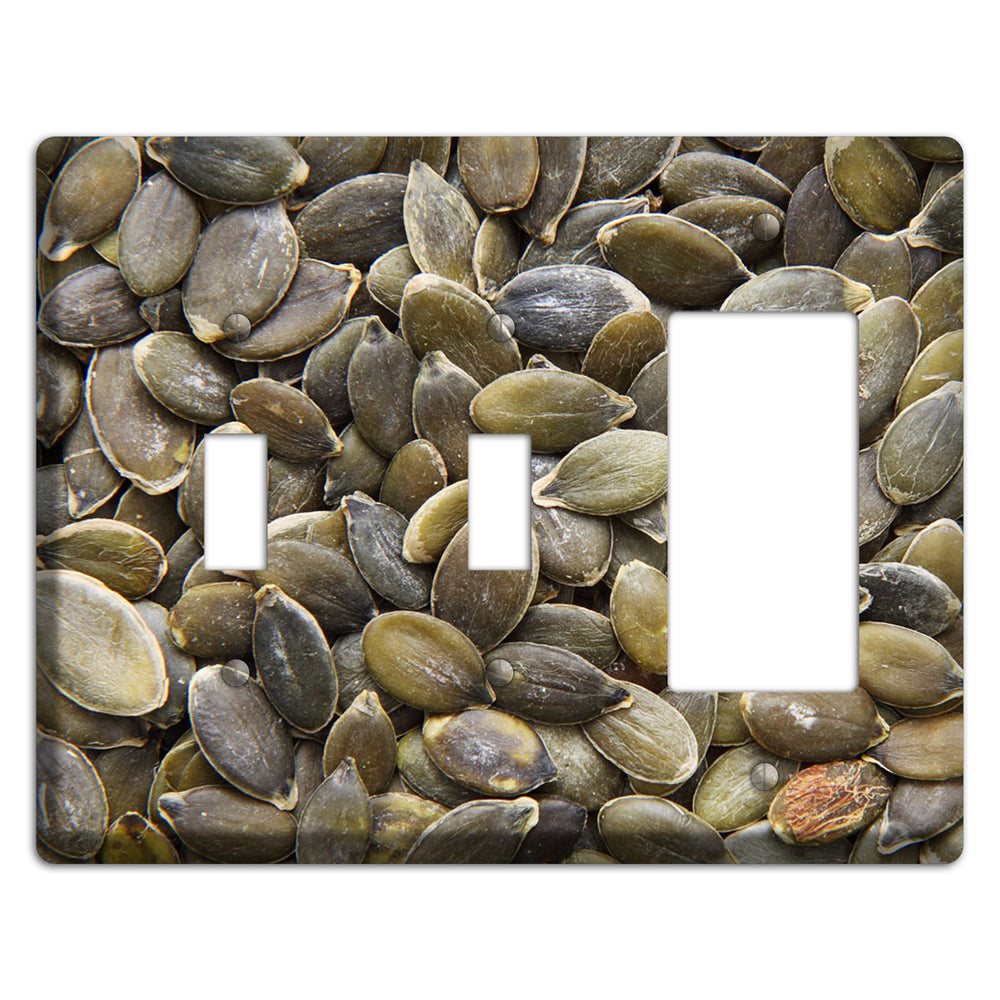 Sunflowers Seeds 2 Toggle / Rocker Wallplate