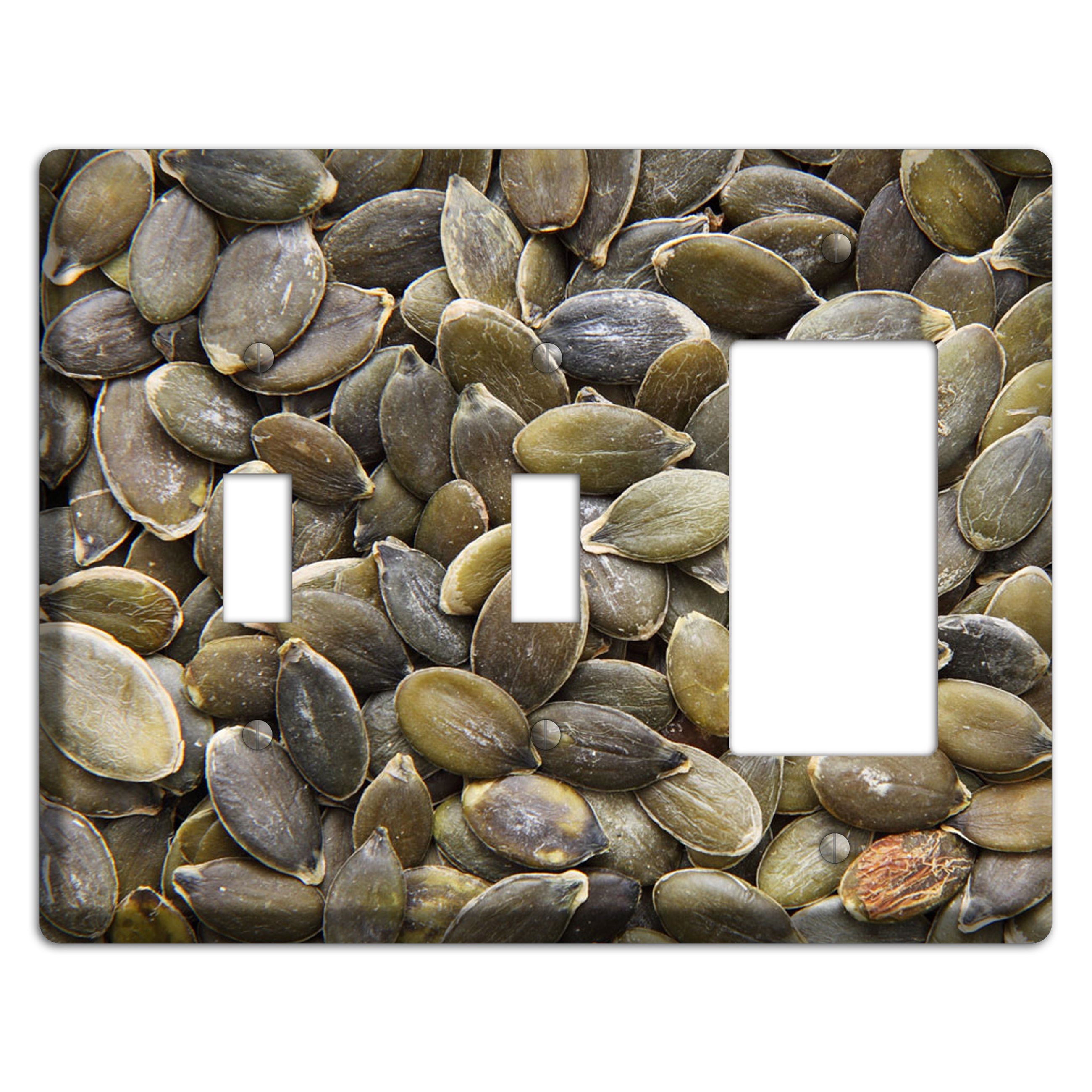 Sunflowers Seeds 2 Toggle / Rocker Wallplate