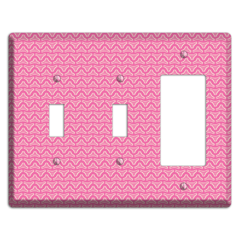 Pink Bikinis 2 Toggle / Rocker Wallplate