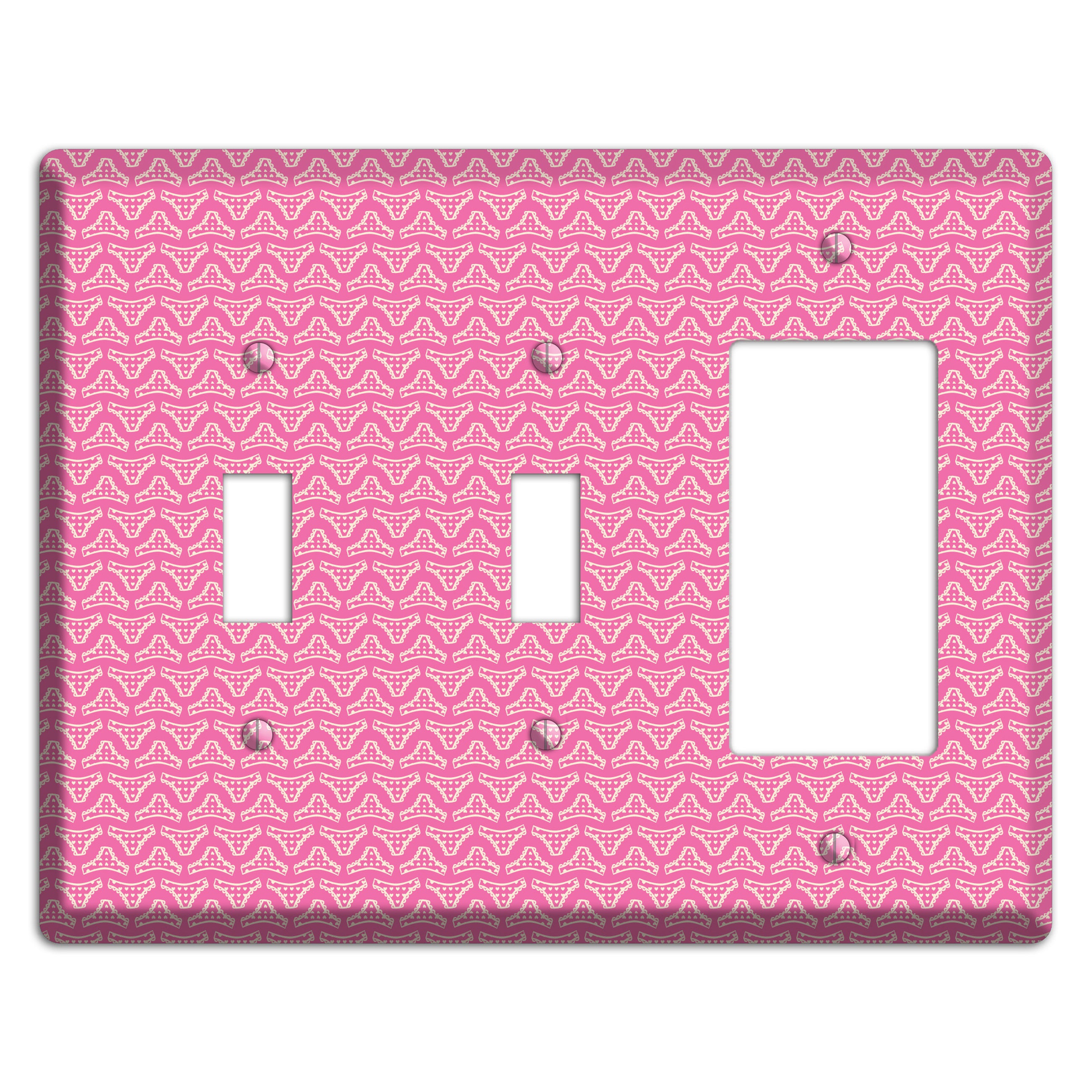 Pink Bikinis 2 Toggle / Rocker Wallplate