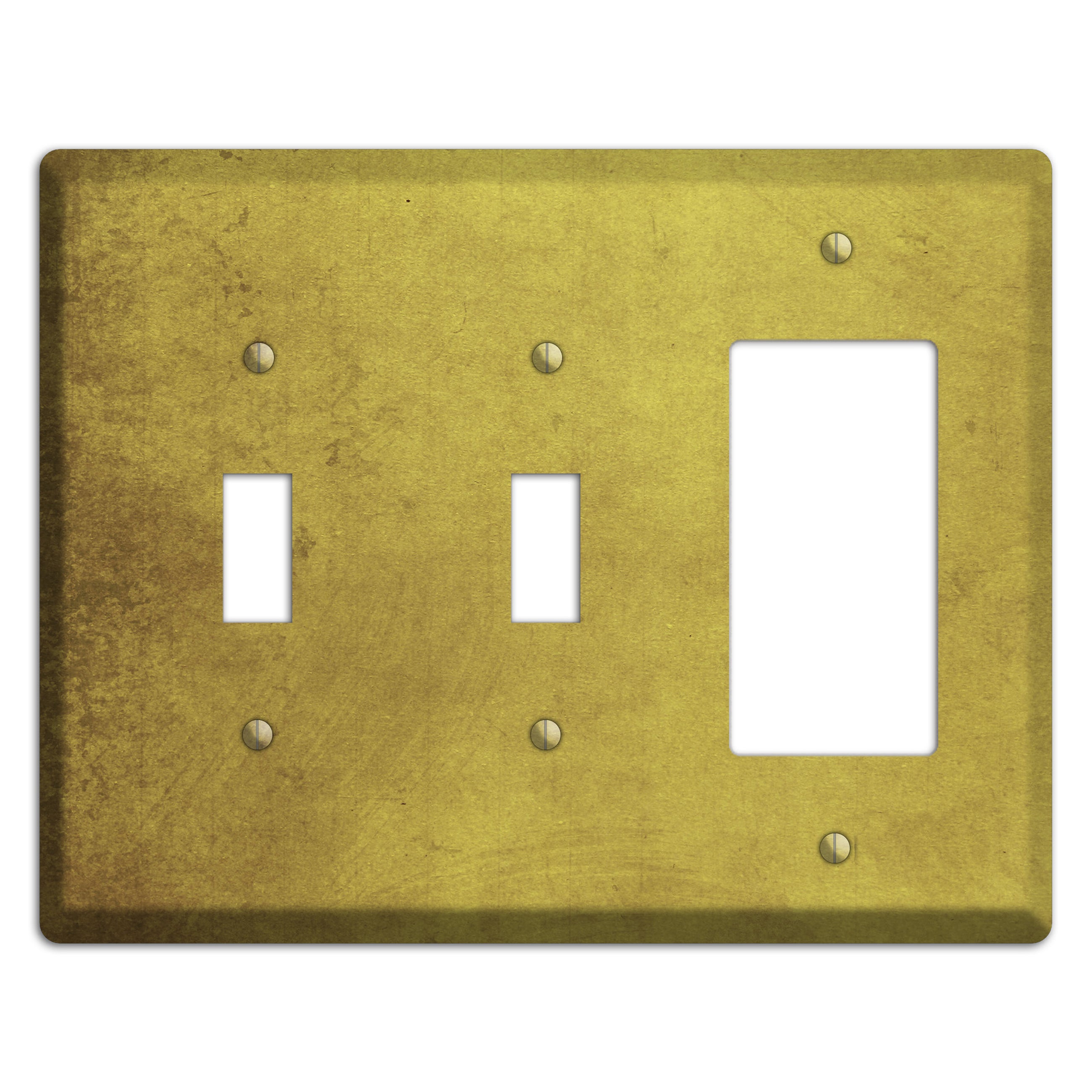 Husk Vintage Grunge 2 Toggle / Rocker Wallplate