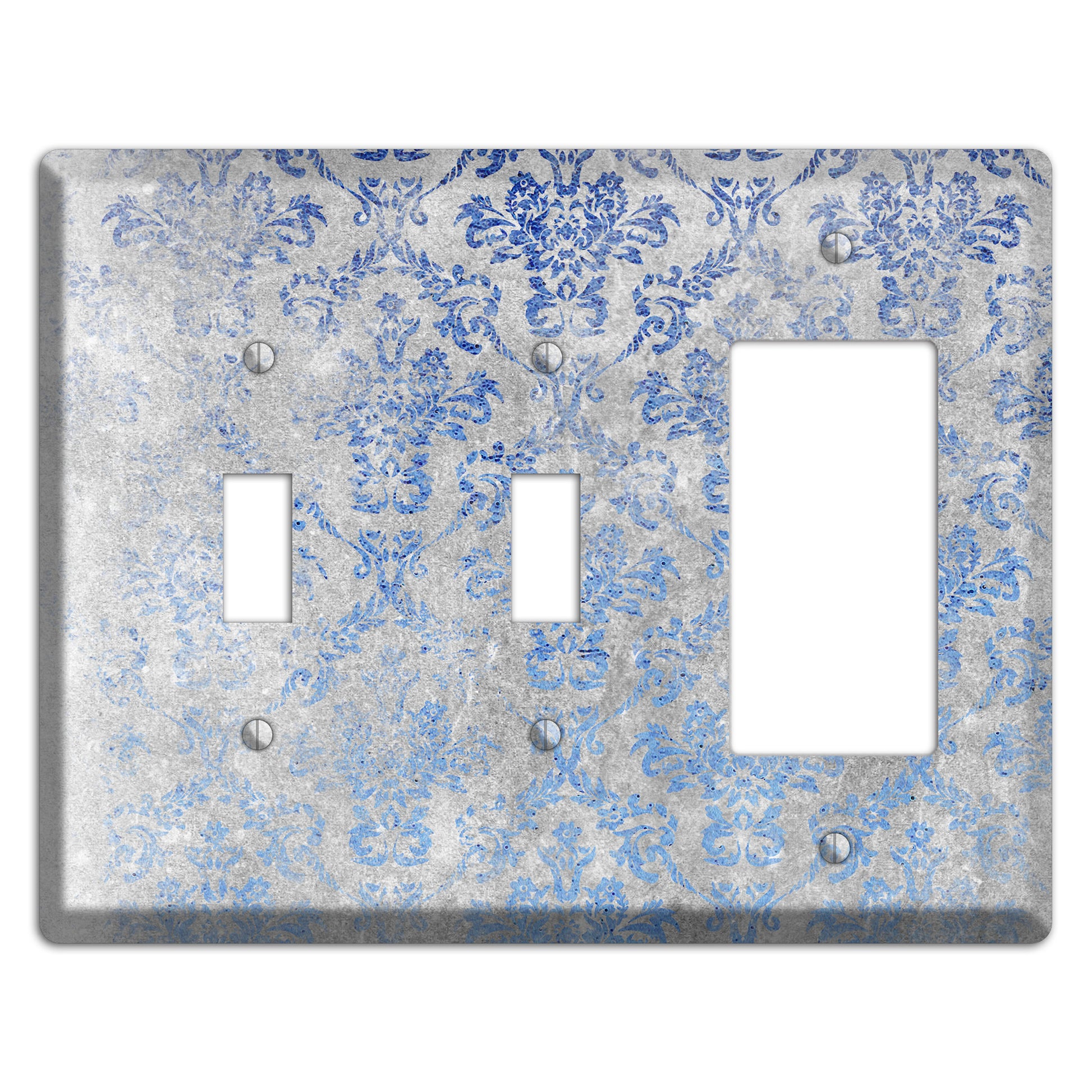 Loblolly Whimsical Damask 2 Toggle / Rocker Wallplate
