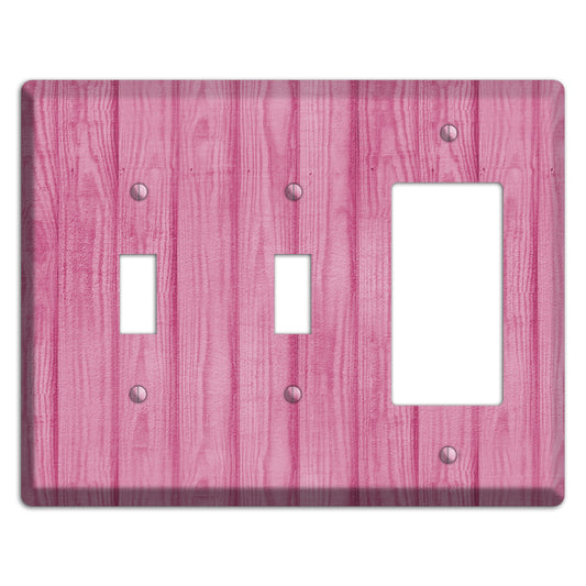 Can Can Pink Texture 2 Toggle / Rocker Wallplate