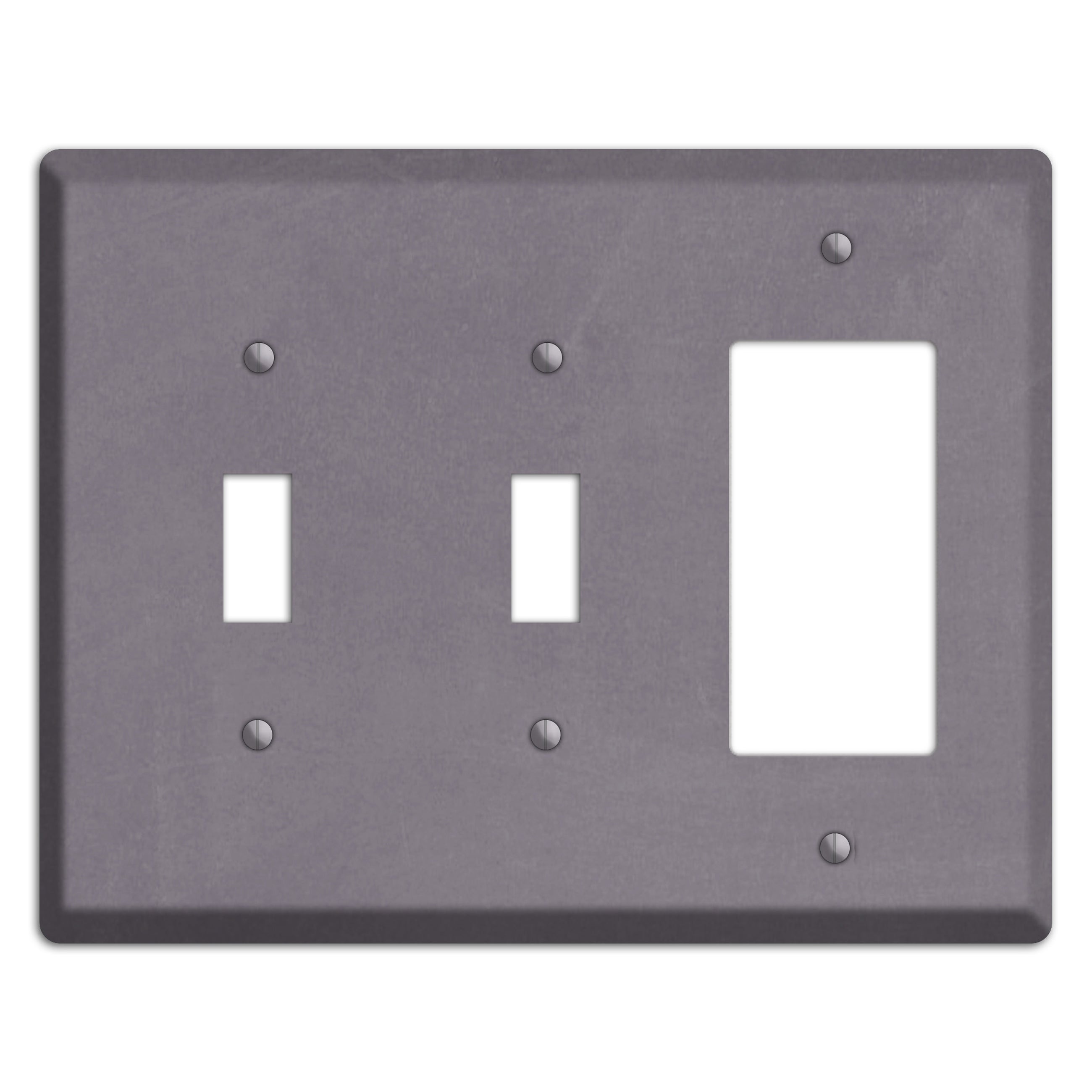 Chalk Purple 2 Toggle / Rocker Wallplate