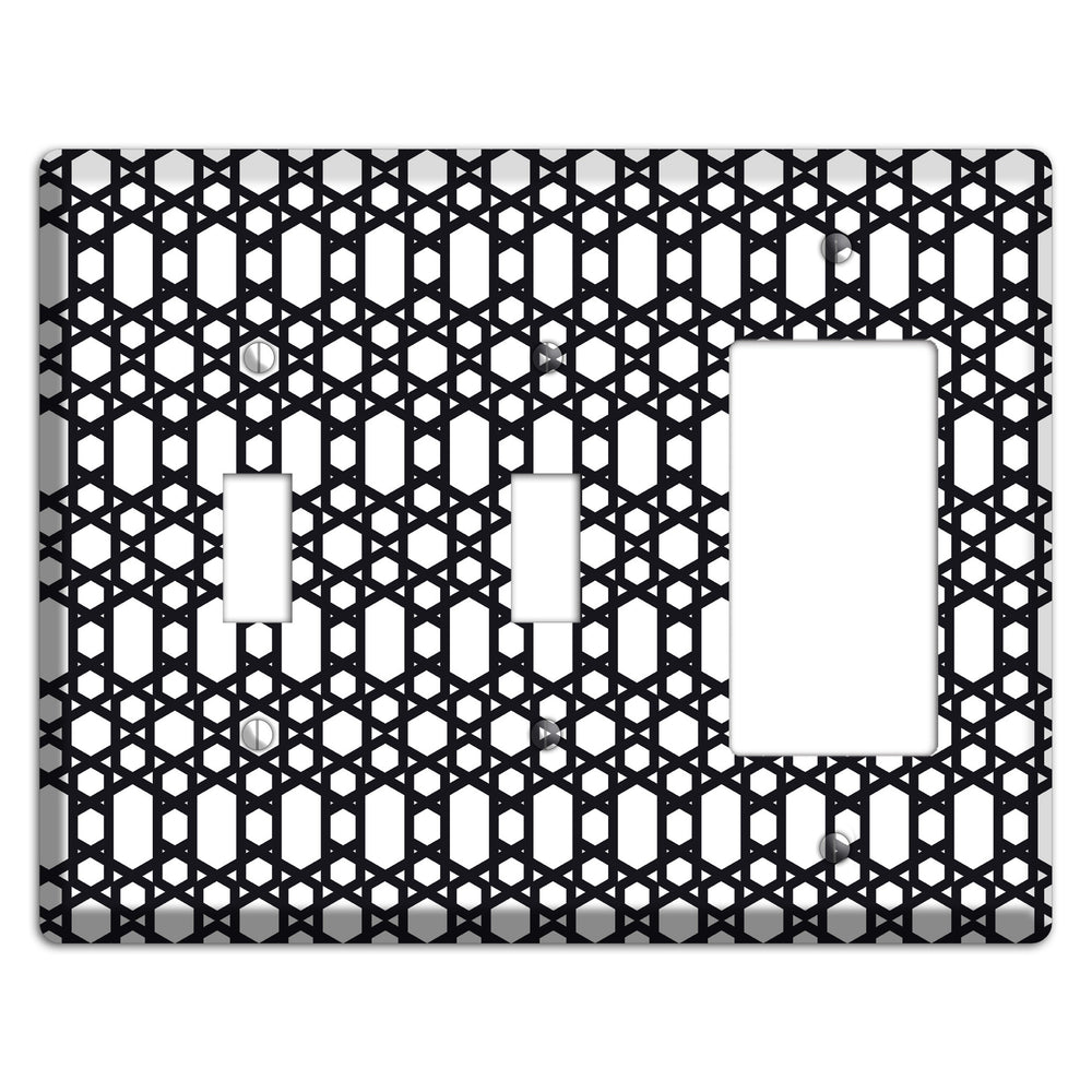 Moroccan 9 2 Toggle / Rocker Wallplate