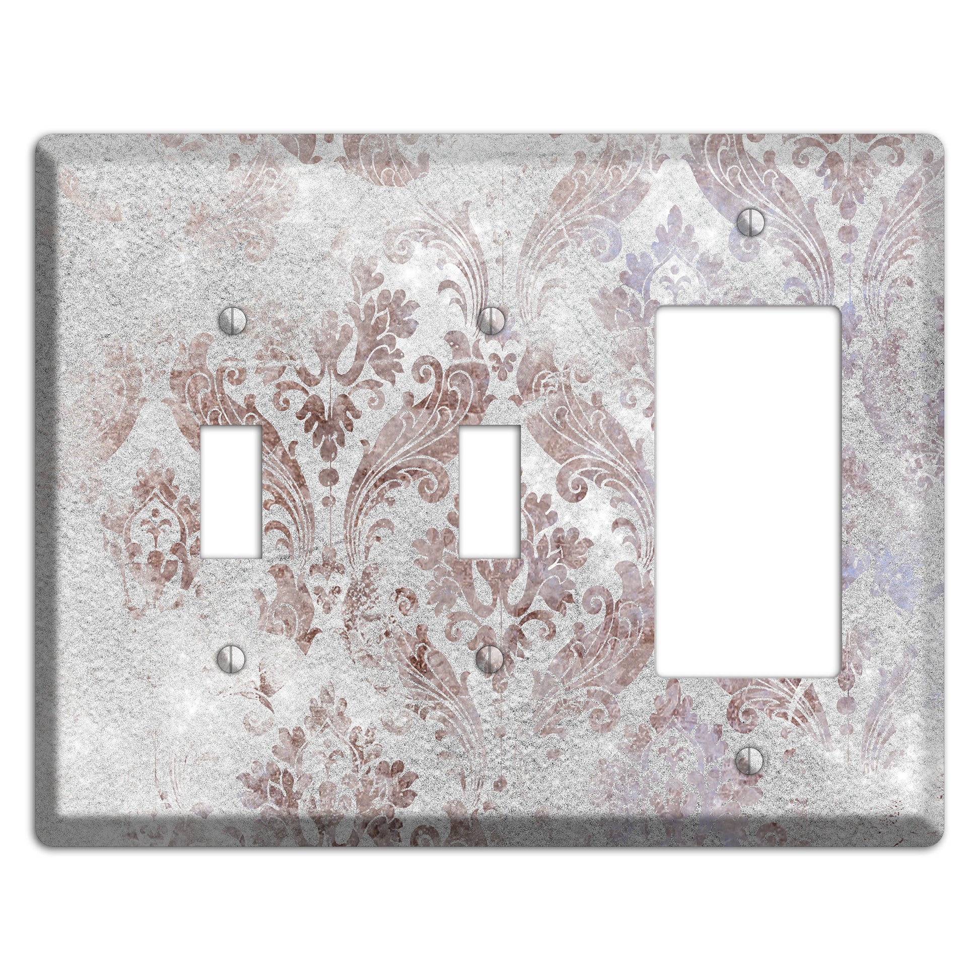Nobel Whimsical Damask 2 Toggle / Rocker Wallplate
