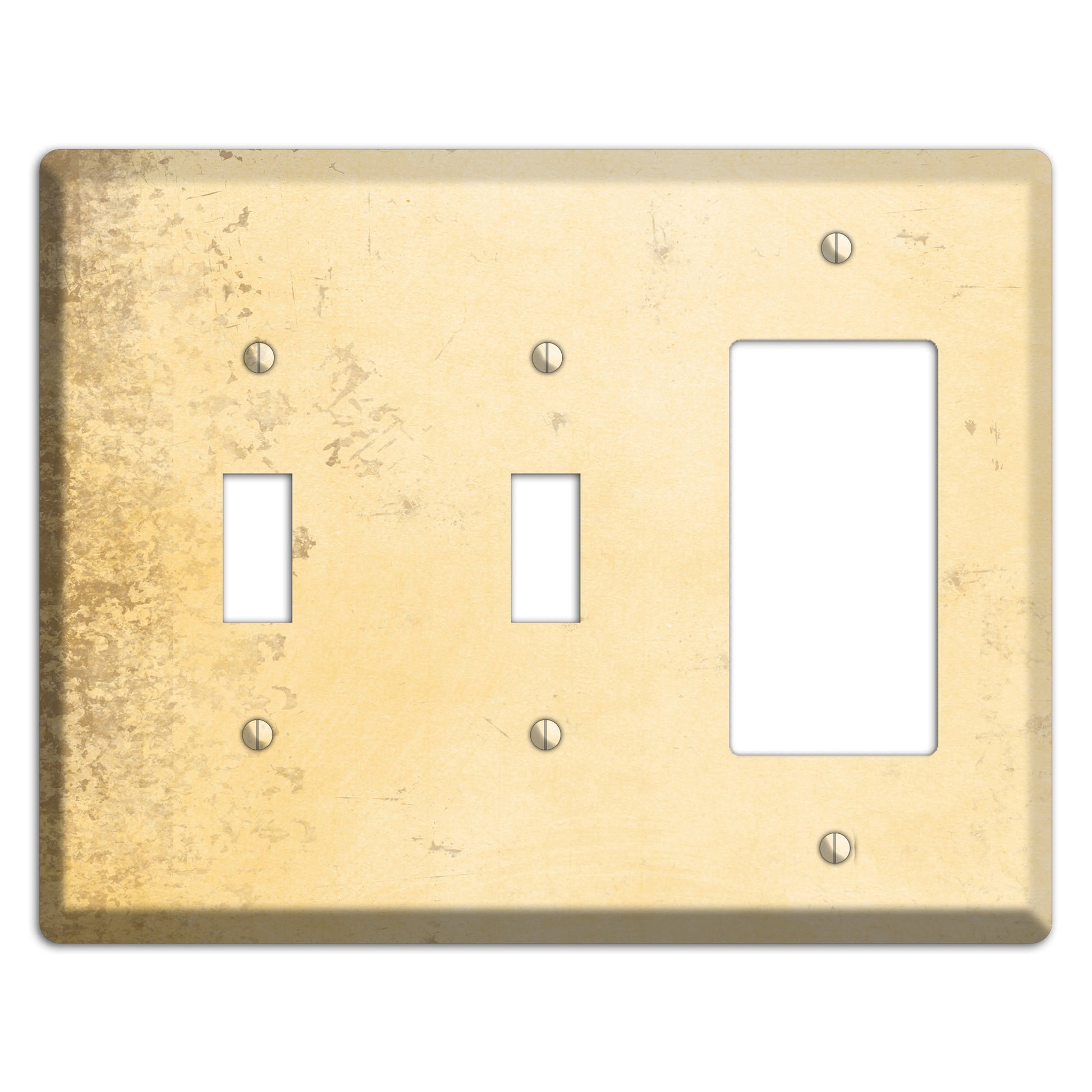 Astra Vintage Grunge 2 Toggle / Rocker Wallplate