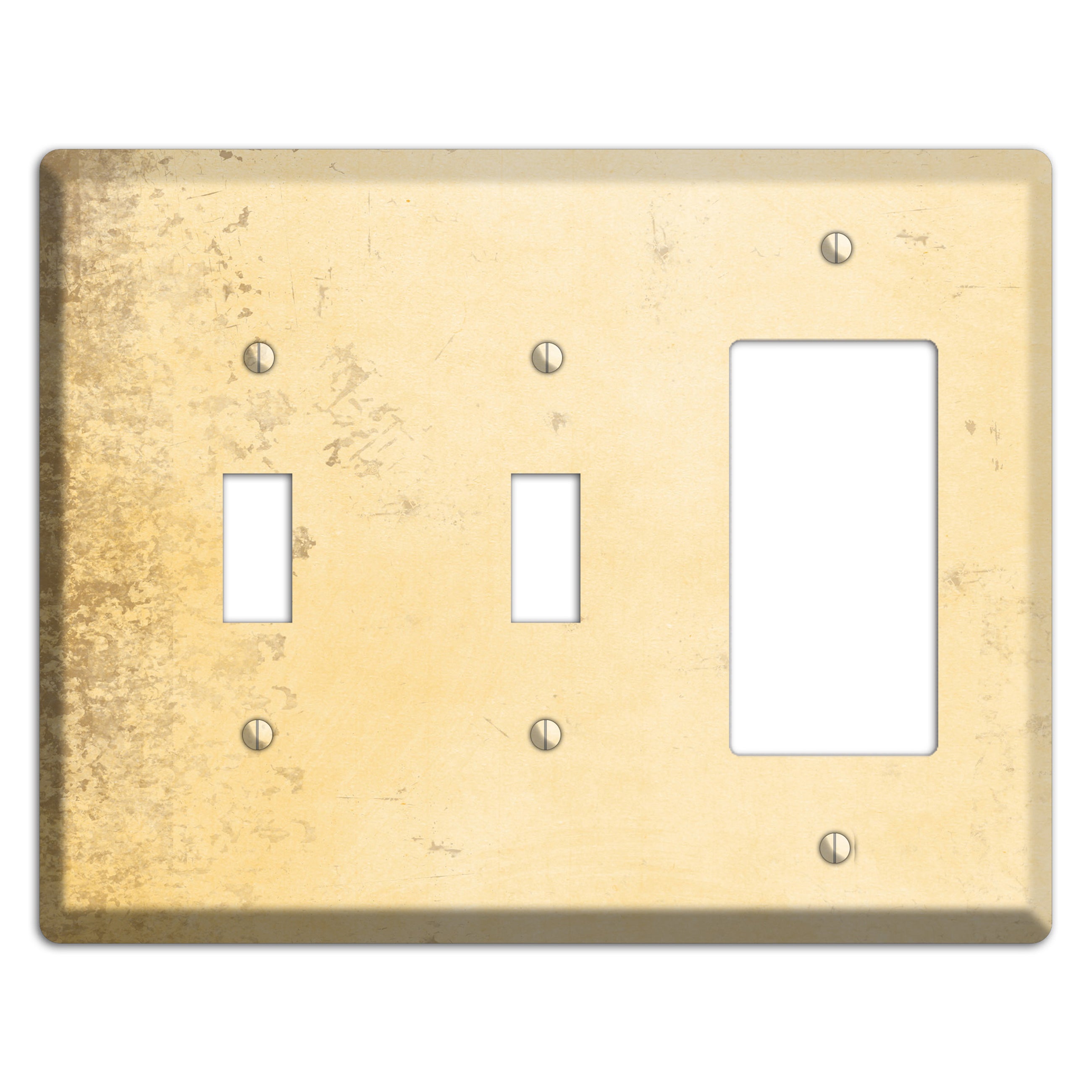 Astra Vintage Grunge 2 Toggle / Rocker Wallplate