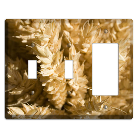 Wheat 2 Toggle / Rocker Wallplate