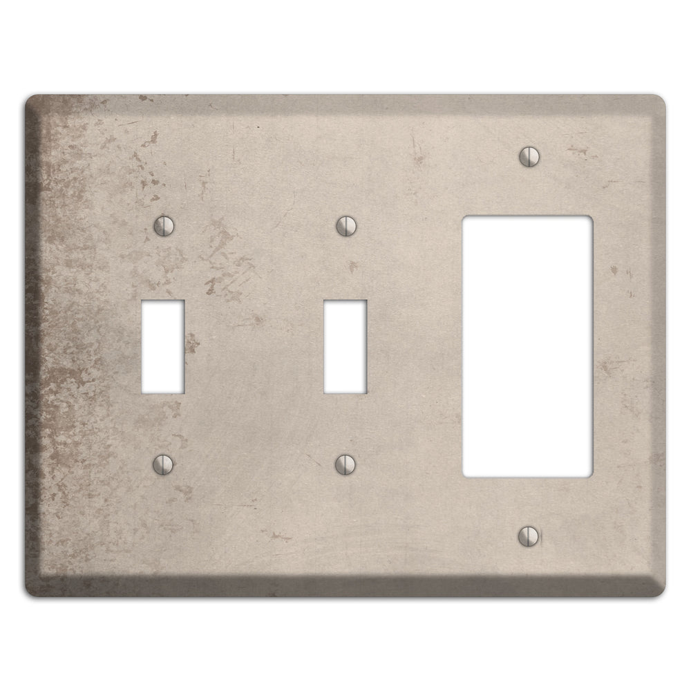 Sisal Vintage Grunge 2 Toggle / Rocker Wallplate