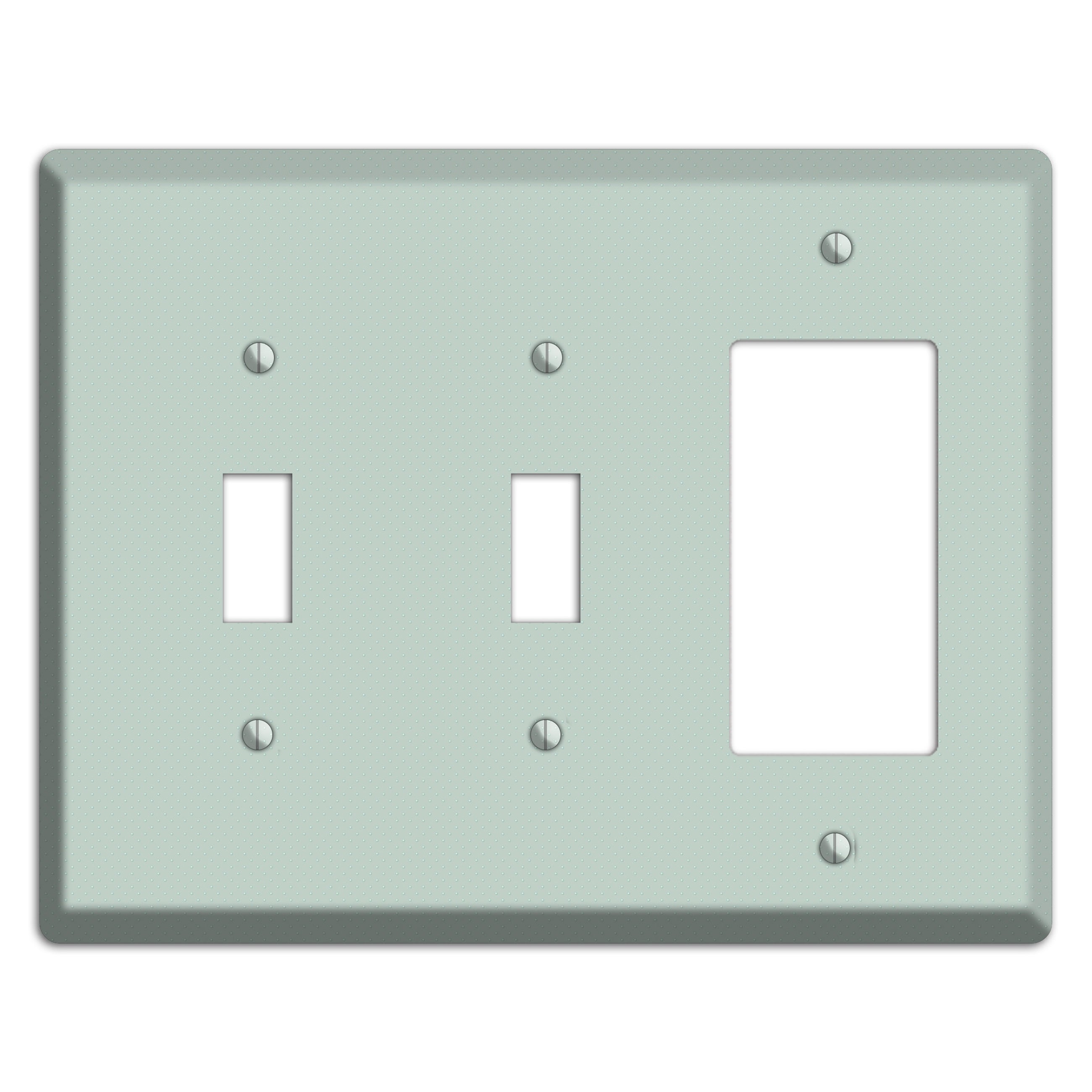 Sage with Tiny Dots 2 Toggle / Rocker Wallplate