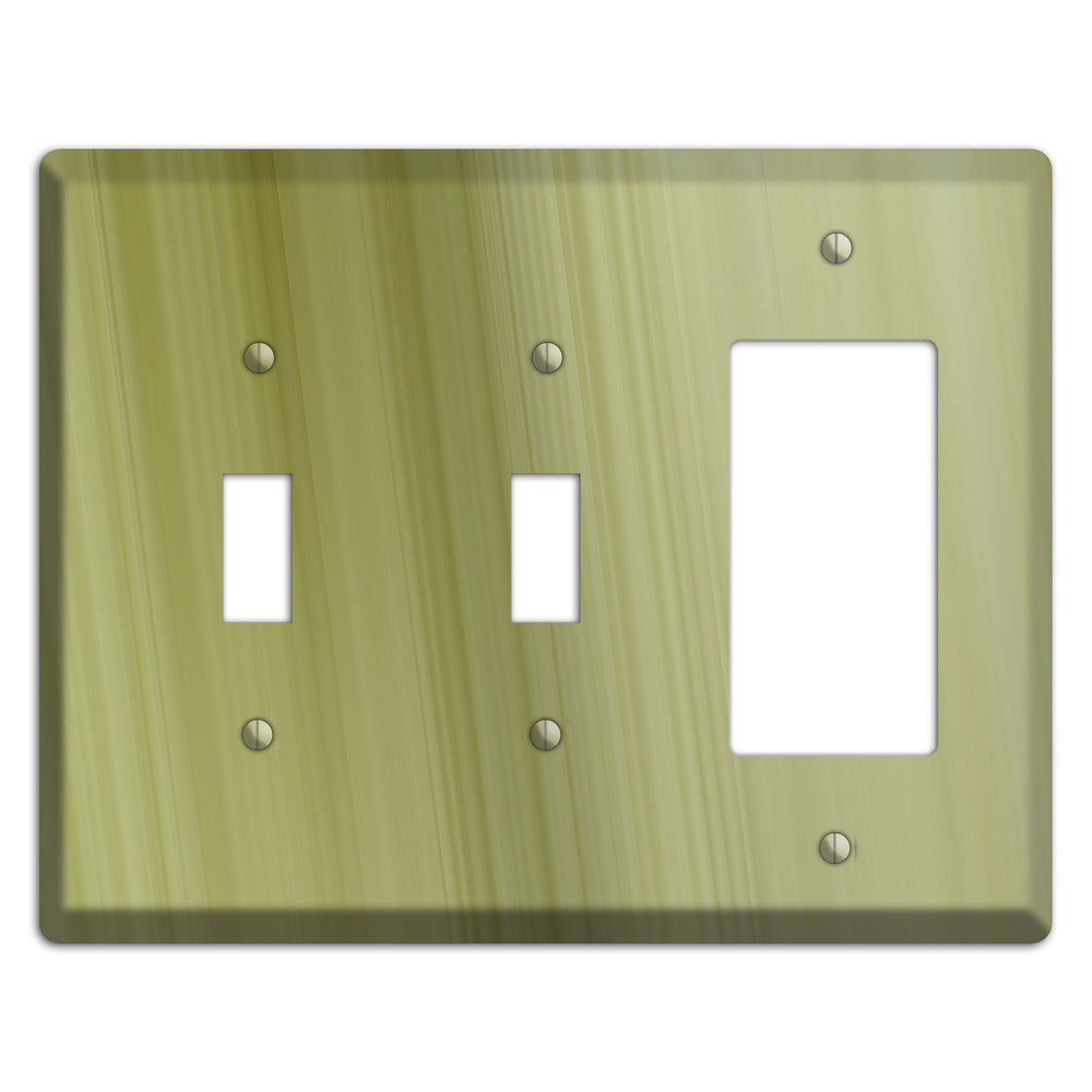 Olive Ray of Light 2 Toggle / Rocker Wallplate