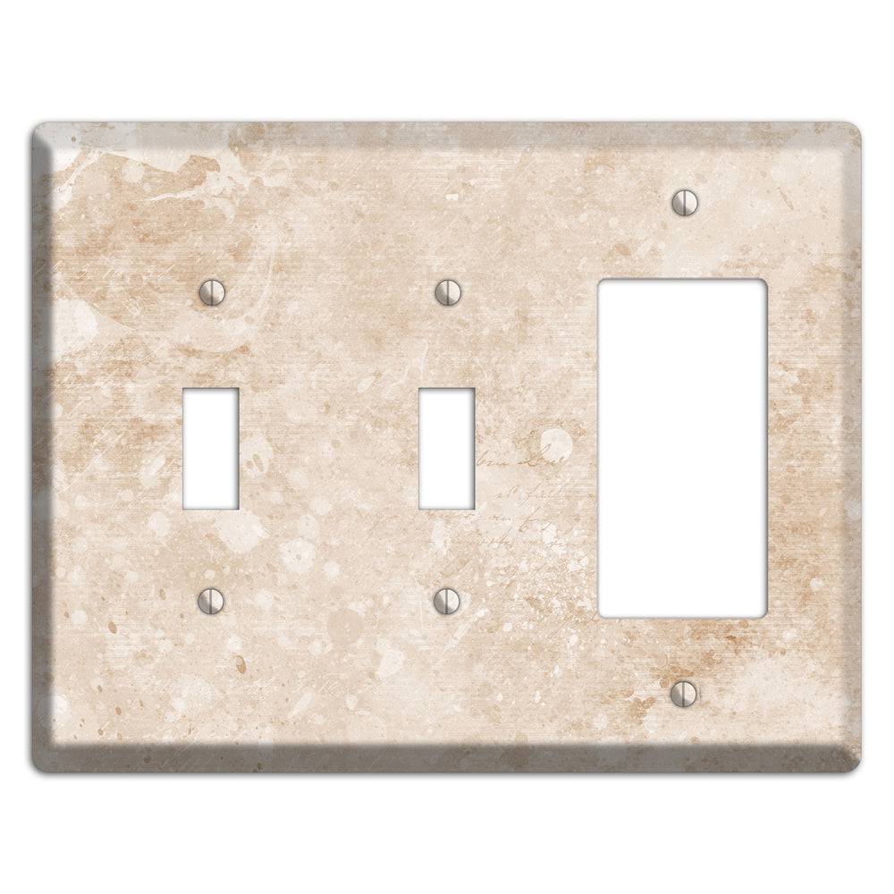 Logan Whimsical Damask 2 Toggle / Rocker Wallplate