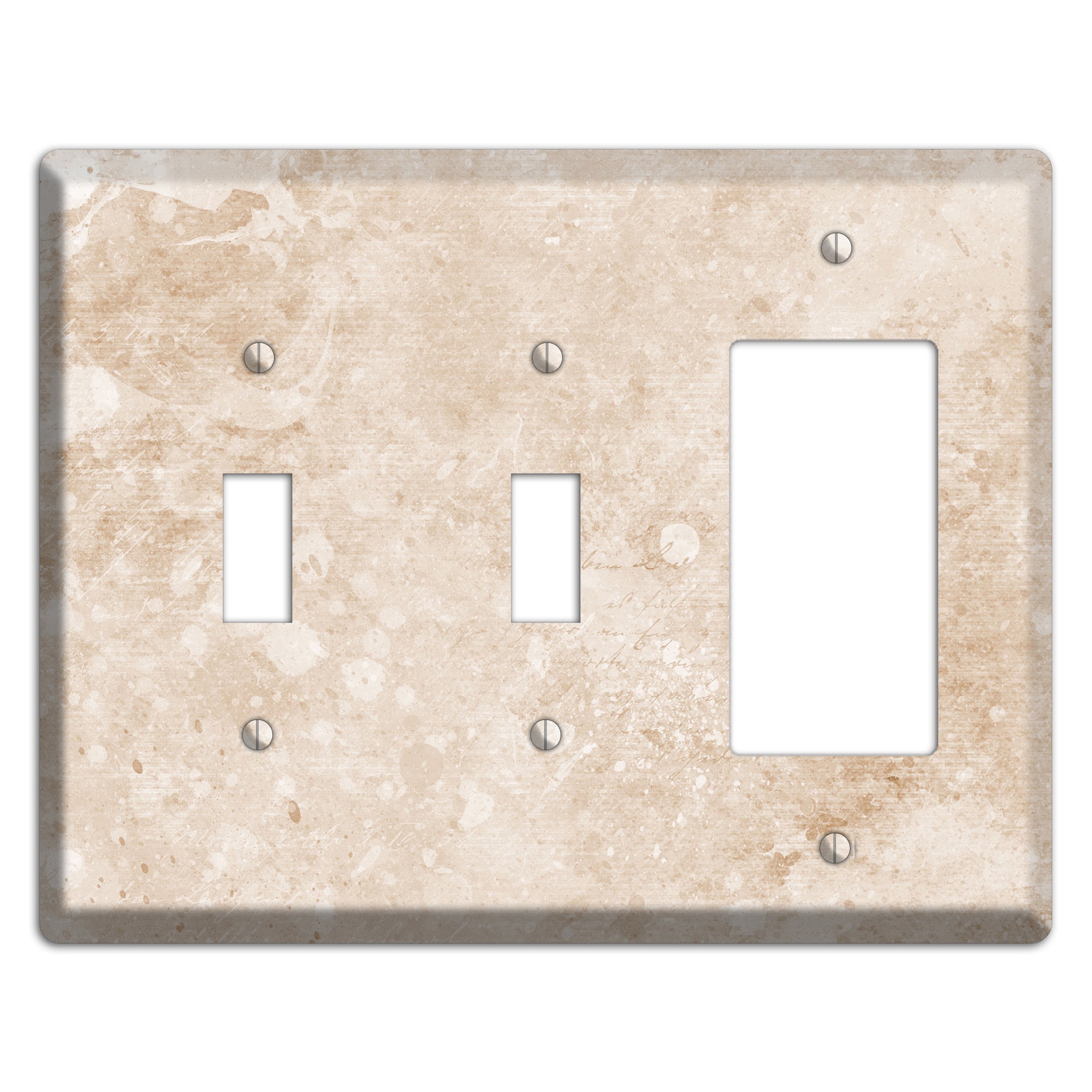 Logan Whimsical Damask 2 Toggle / Rocker Wallplate