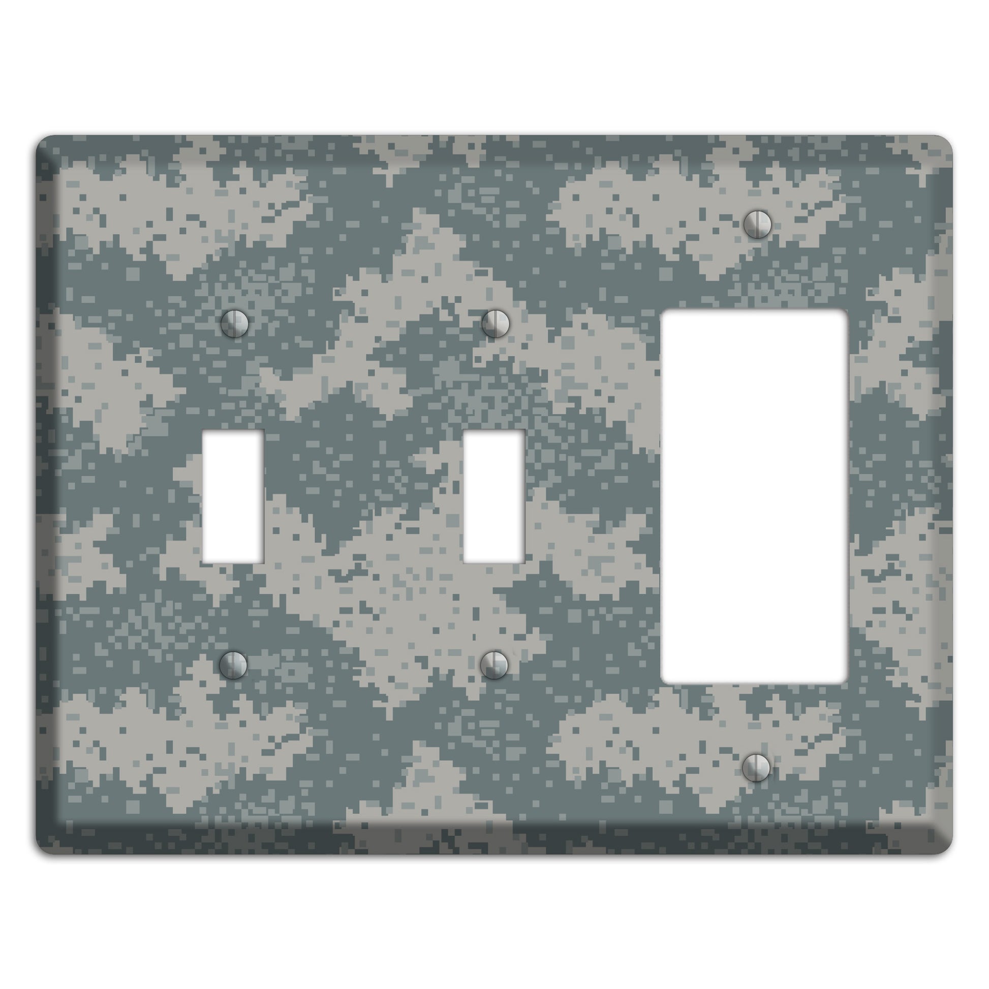 UCP 2004 Camo 2 Toggle / Rocker Wallplate