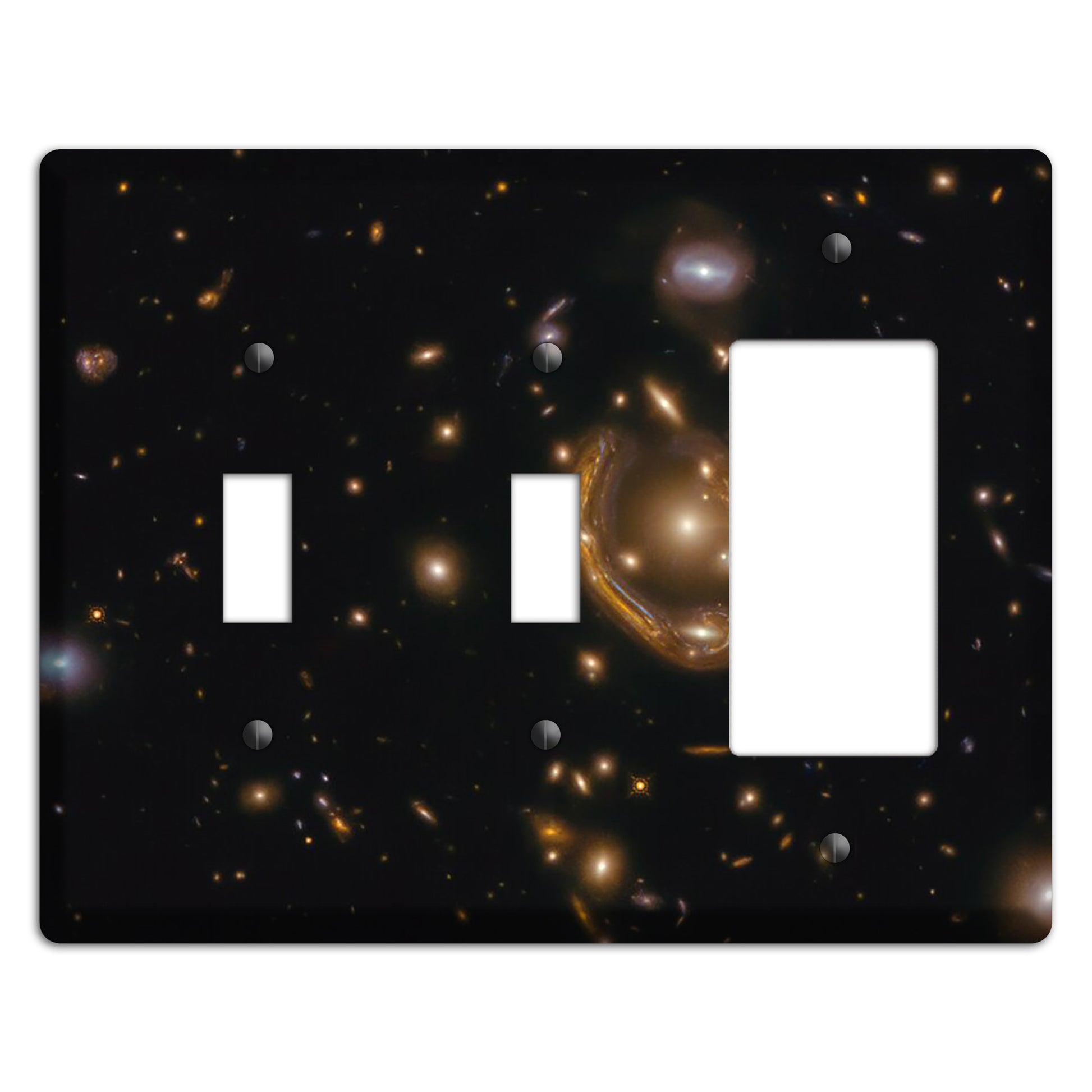 Rings of Relativity 2 Toggle / Rocker Wallplate