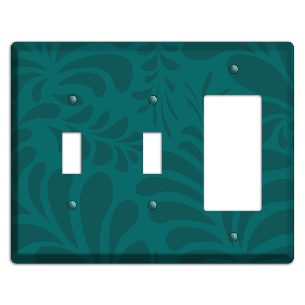 Jade Herati 2 Toggle / Rocker Wallplate