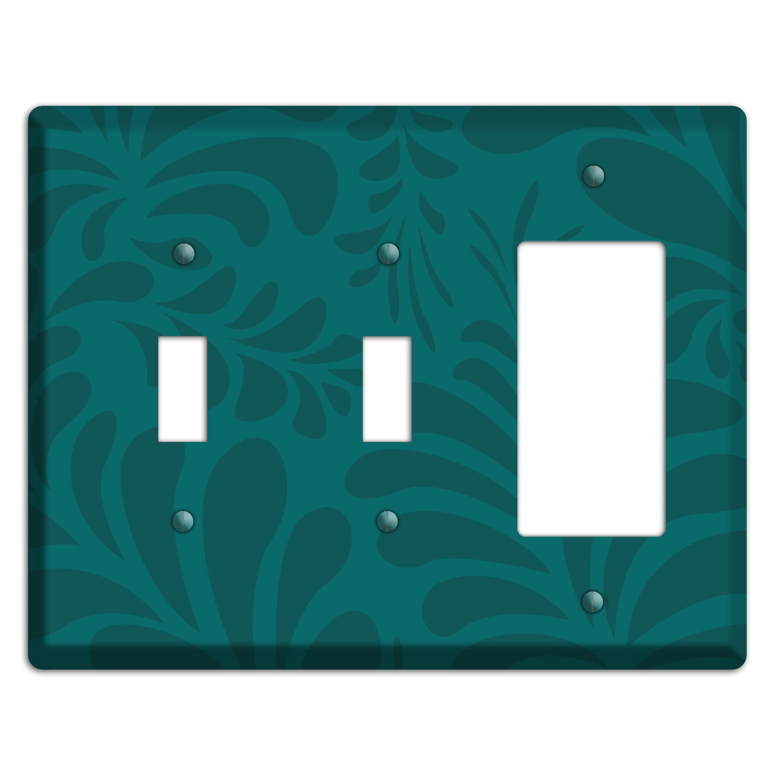 Jade Herati 2 Toggle / Rocker Wallplate