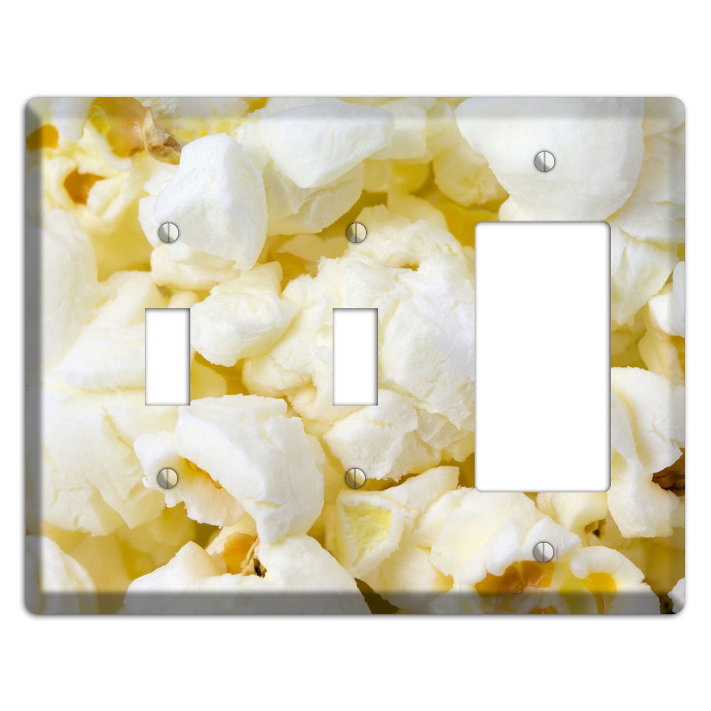Popcorn 2 Toggle / Rocker Wallplate