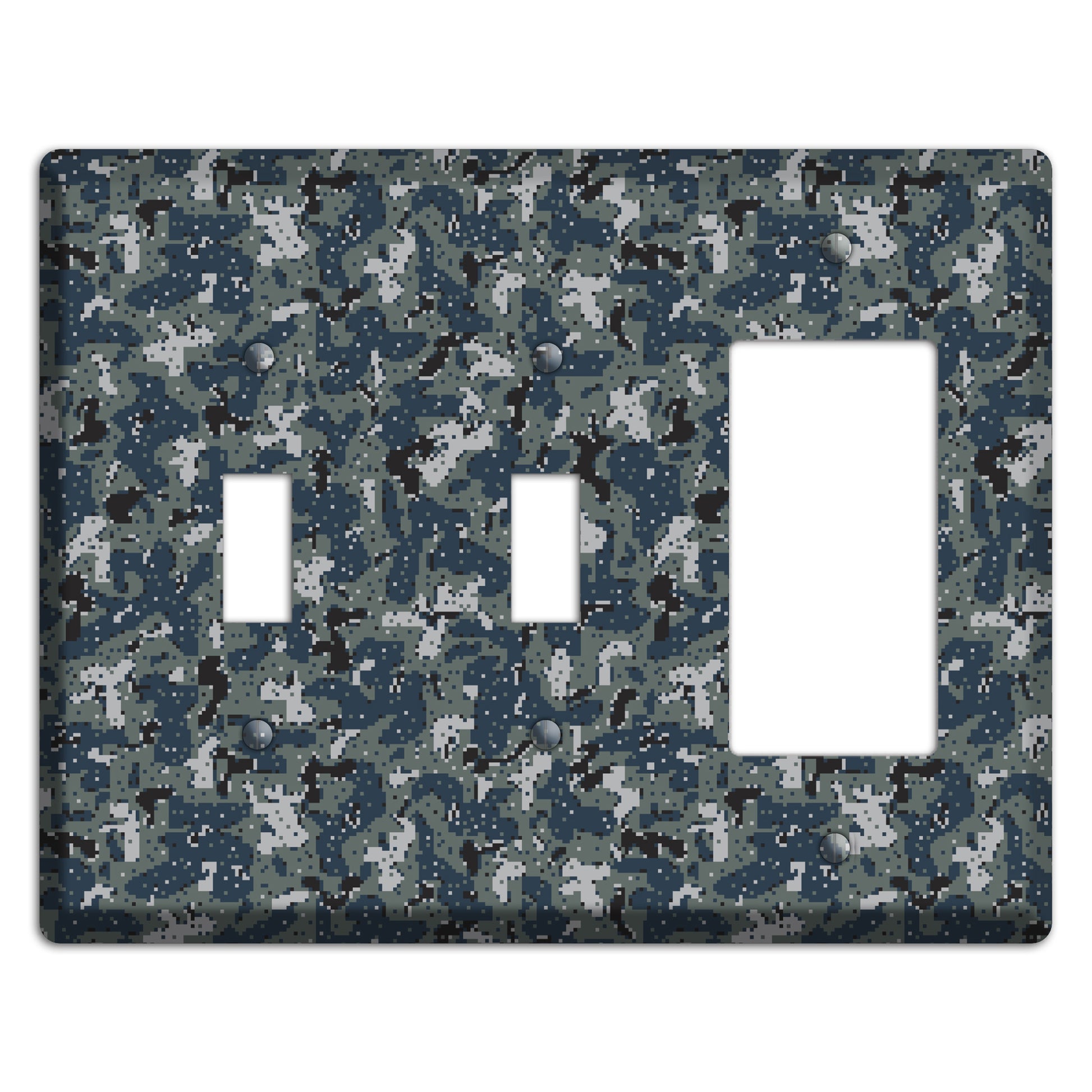 NWU 2007 Camo 2 Toggle / Rocker Wallplate