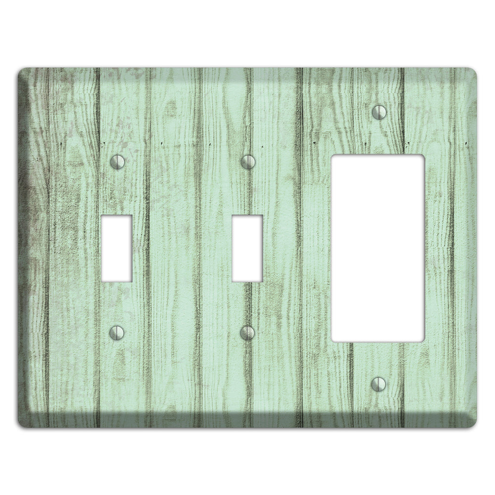 Norway Weathered Wood 2 Toggle / Rocker Wallplate