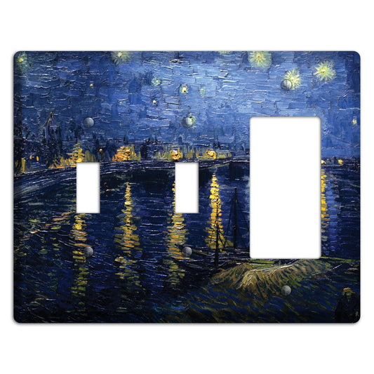 Vincent Van Gogh 2 Toggle / Rocker Wallplate