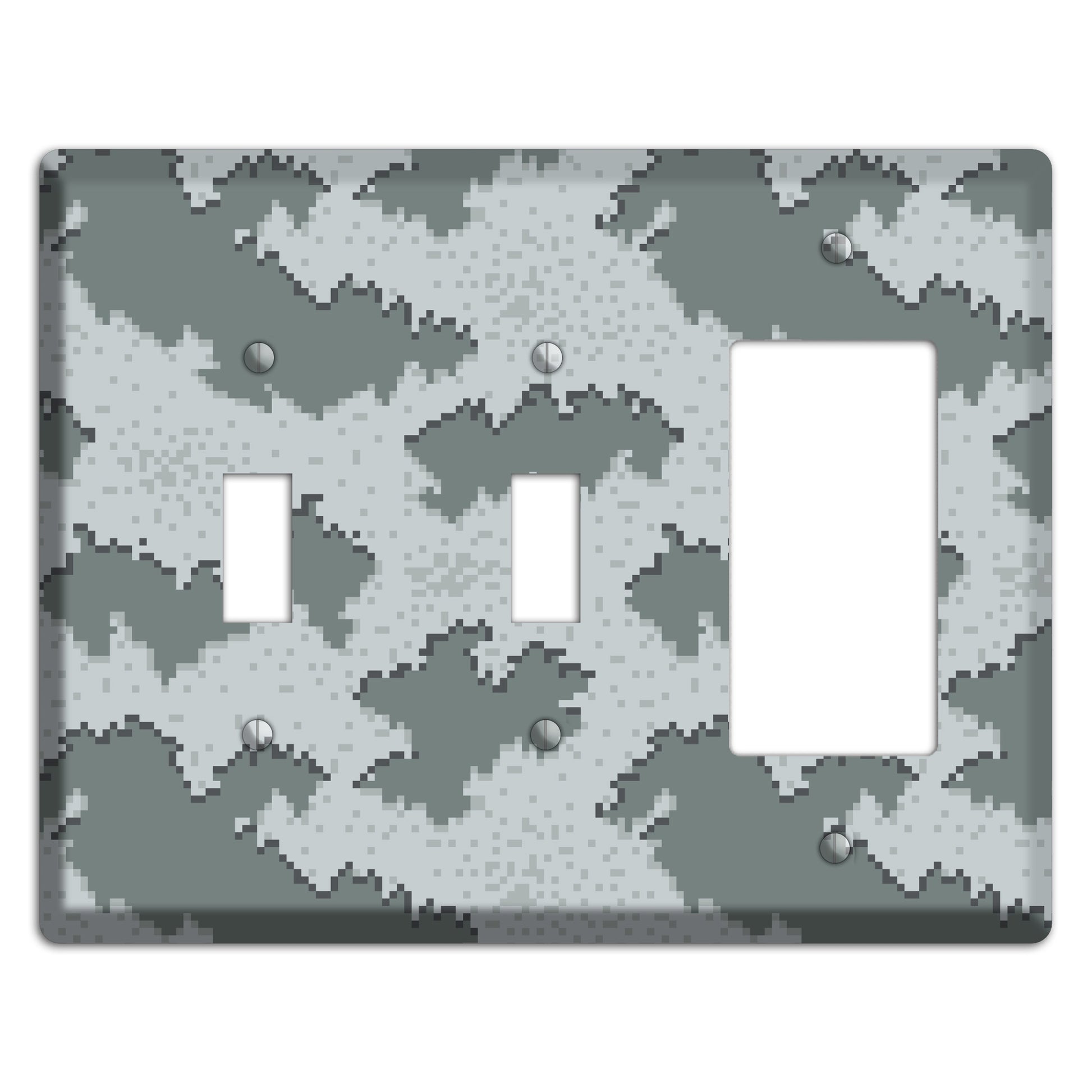 Marpat Winter Camo 2 Toggle / Rocker Wallplate