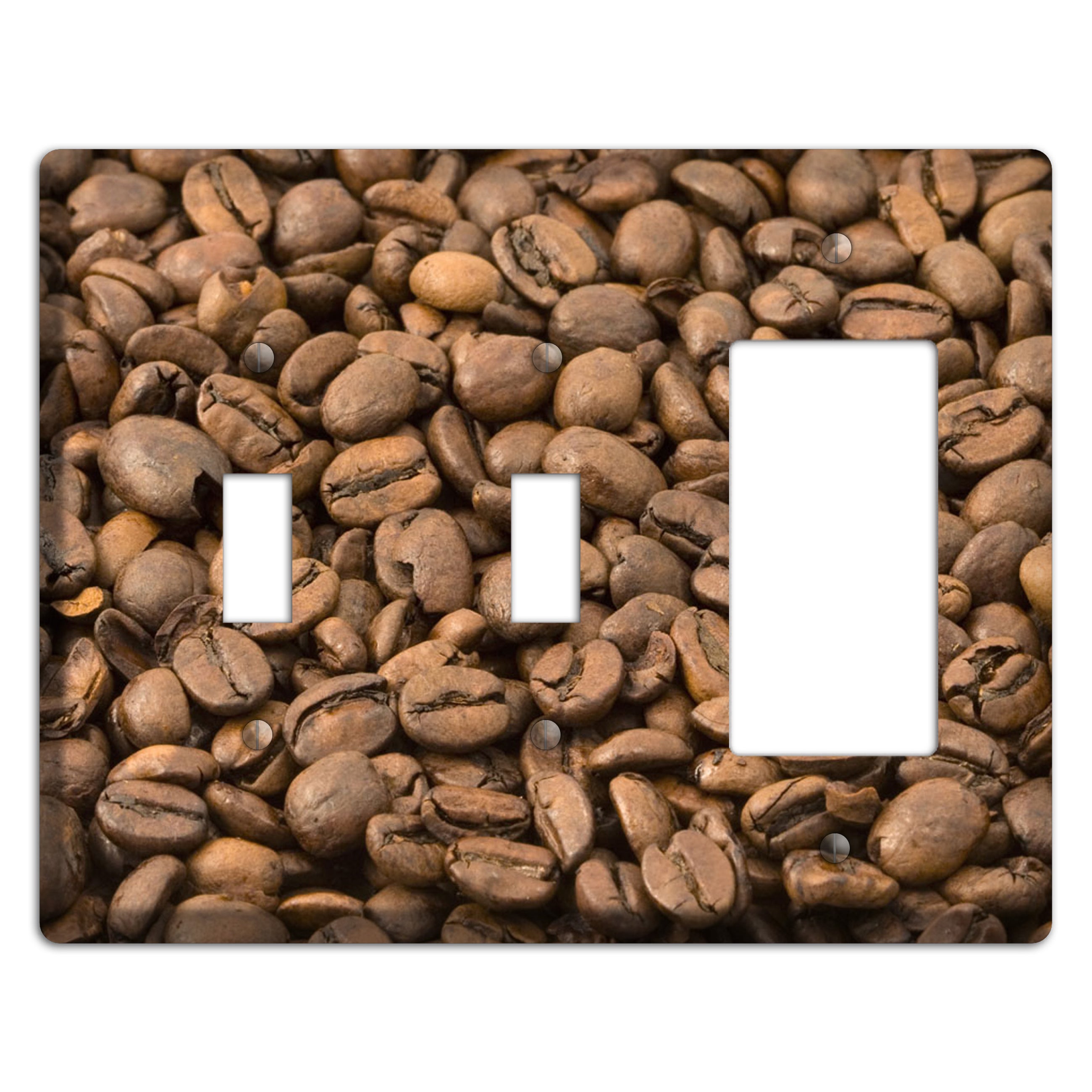 Coffee 2 Toggle / Rocker Wallplate