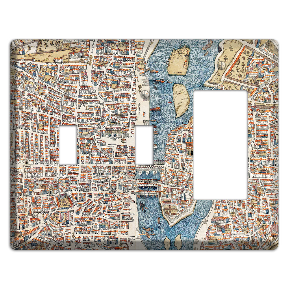Aerial View 2 Toggle / Rocker Wallplate