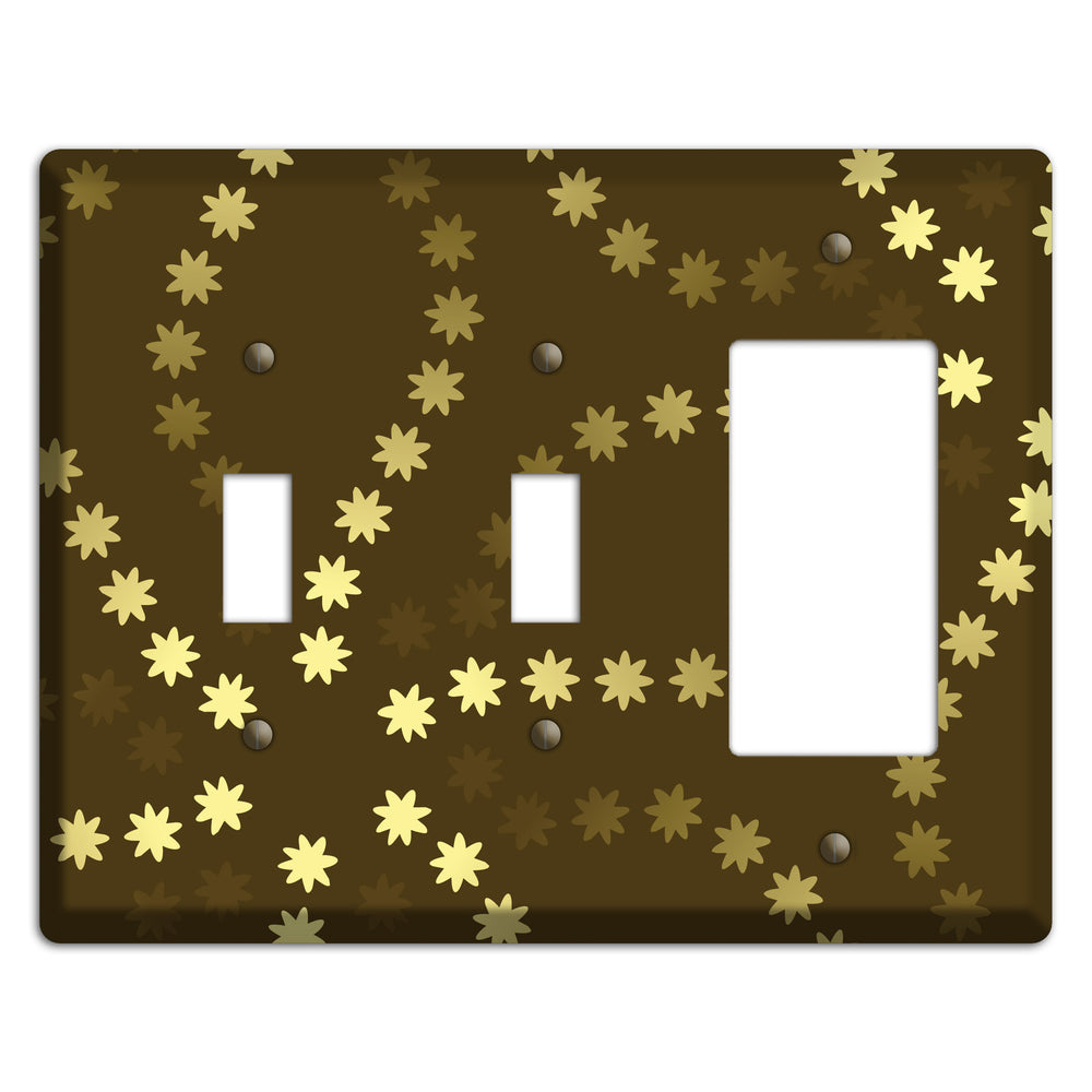 Multi Olive Constellation 2 Toggle / Rocker Wallplate