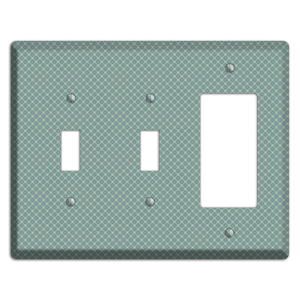 Sage Tiny Arabesque 2 Toggle / Rocker Wallplate