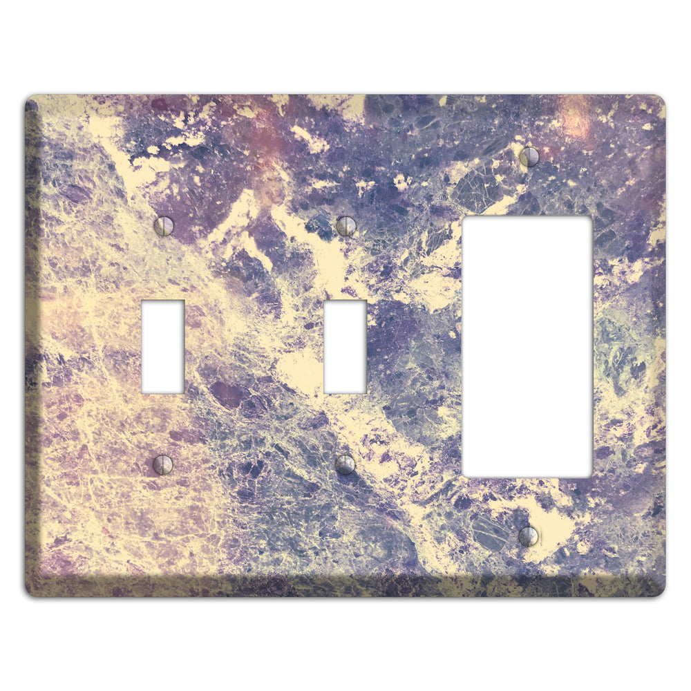 Manatee Marble 2 Toggle / Rocker Wallplate