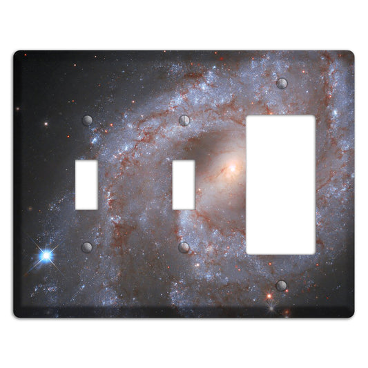 Galaxy NGC 2525 2 Toggle / Rocker Wallplate