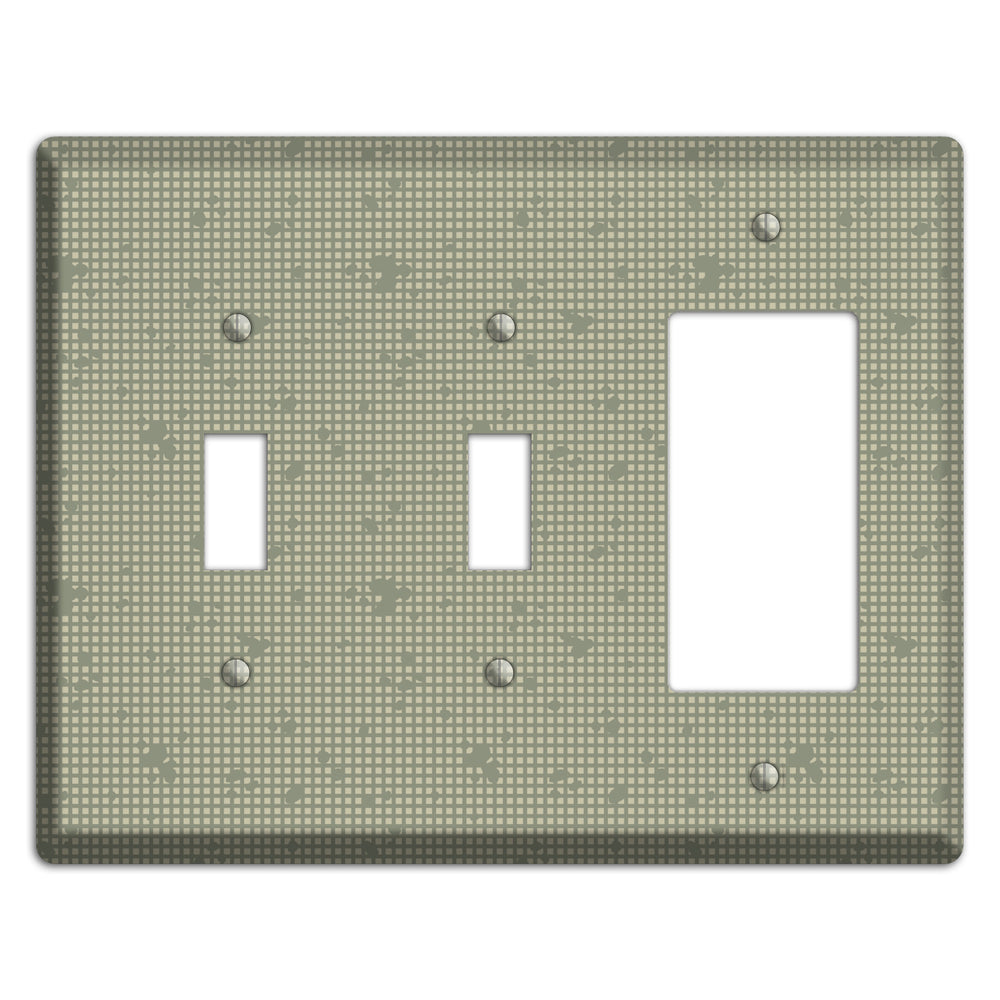 Night Desert Camo 2 Toggle / Rocker Wallplate