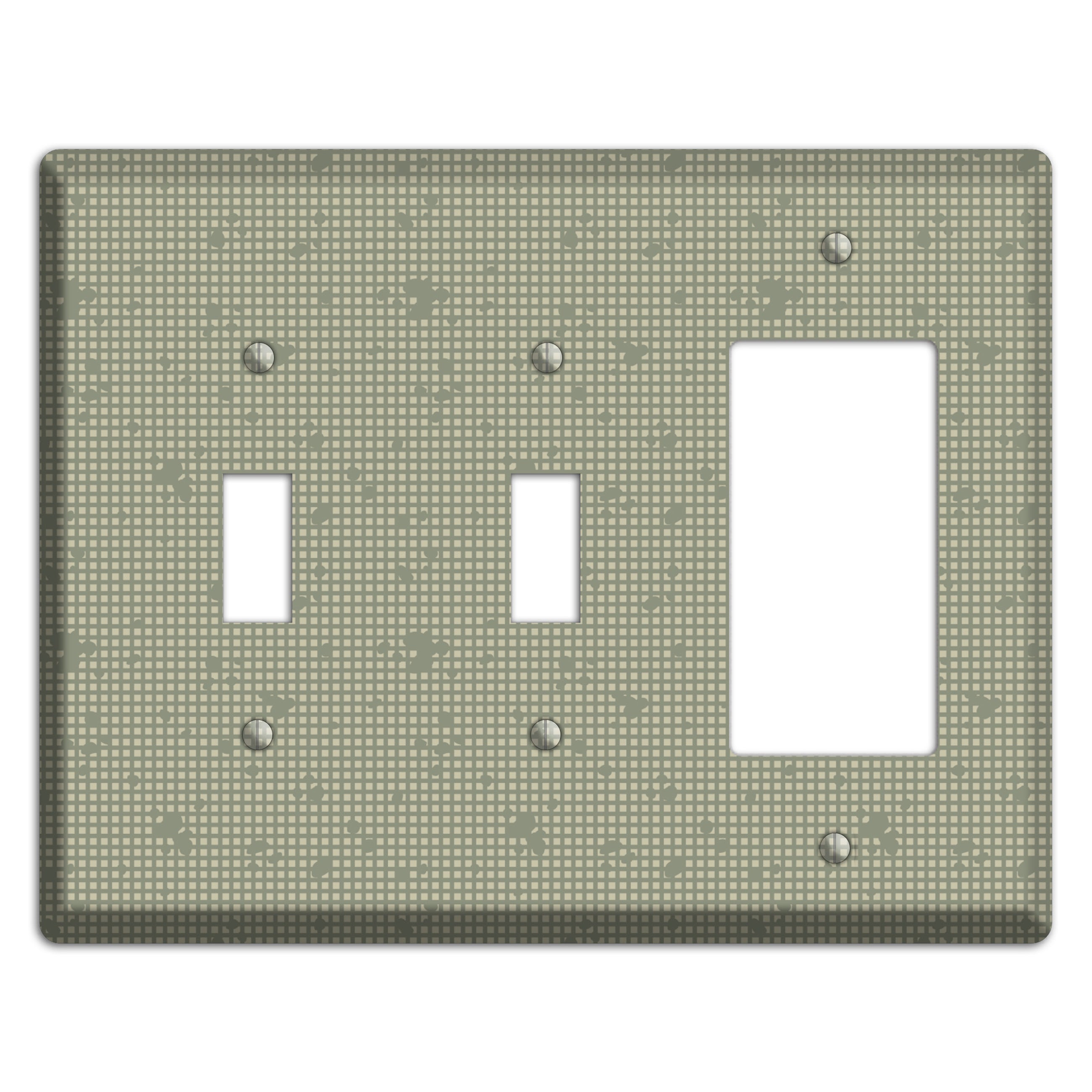 Night Desert Camo 2 Toggle / Rocker Wallplate