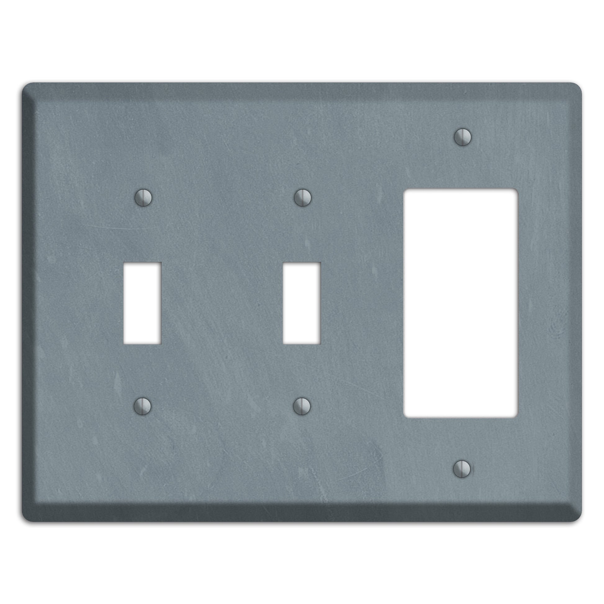 Chalk Slate 2 Toggle / Rocker Wallplate
