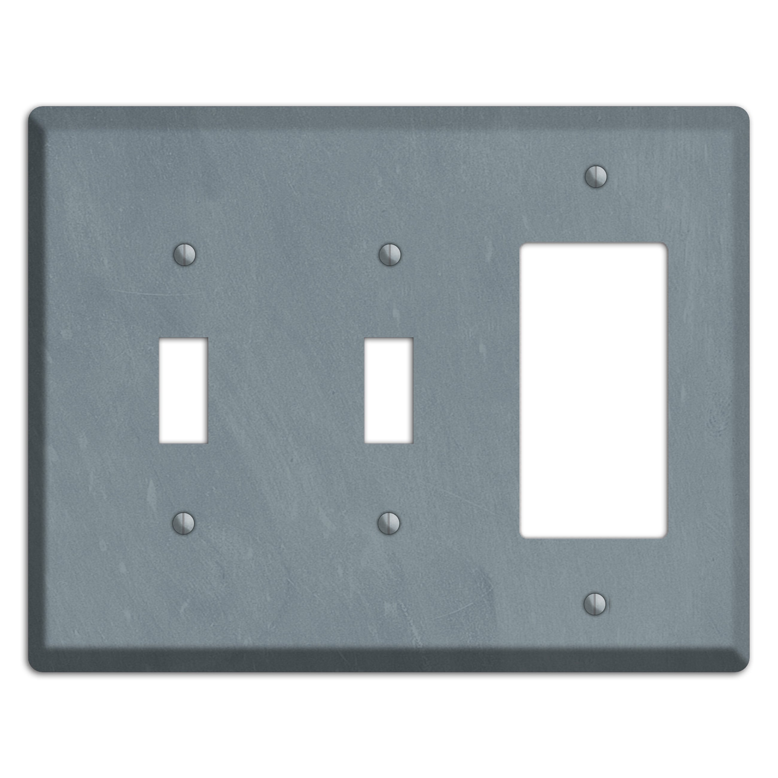 Chalk Slate 2 Toggle / Rocker Wallplate