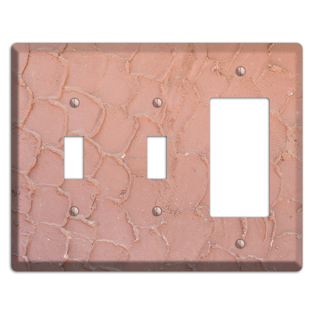 Plaster 4 2 Toggle / Rocker Wallplate