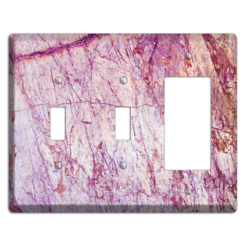 Maverick Marble 2 Toggle / Rocker Wallplate