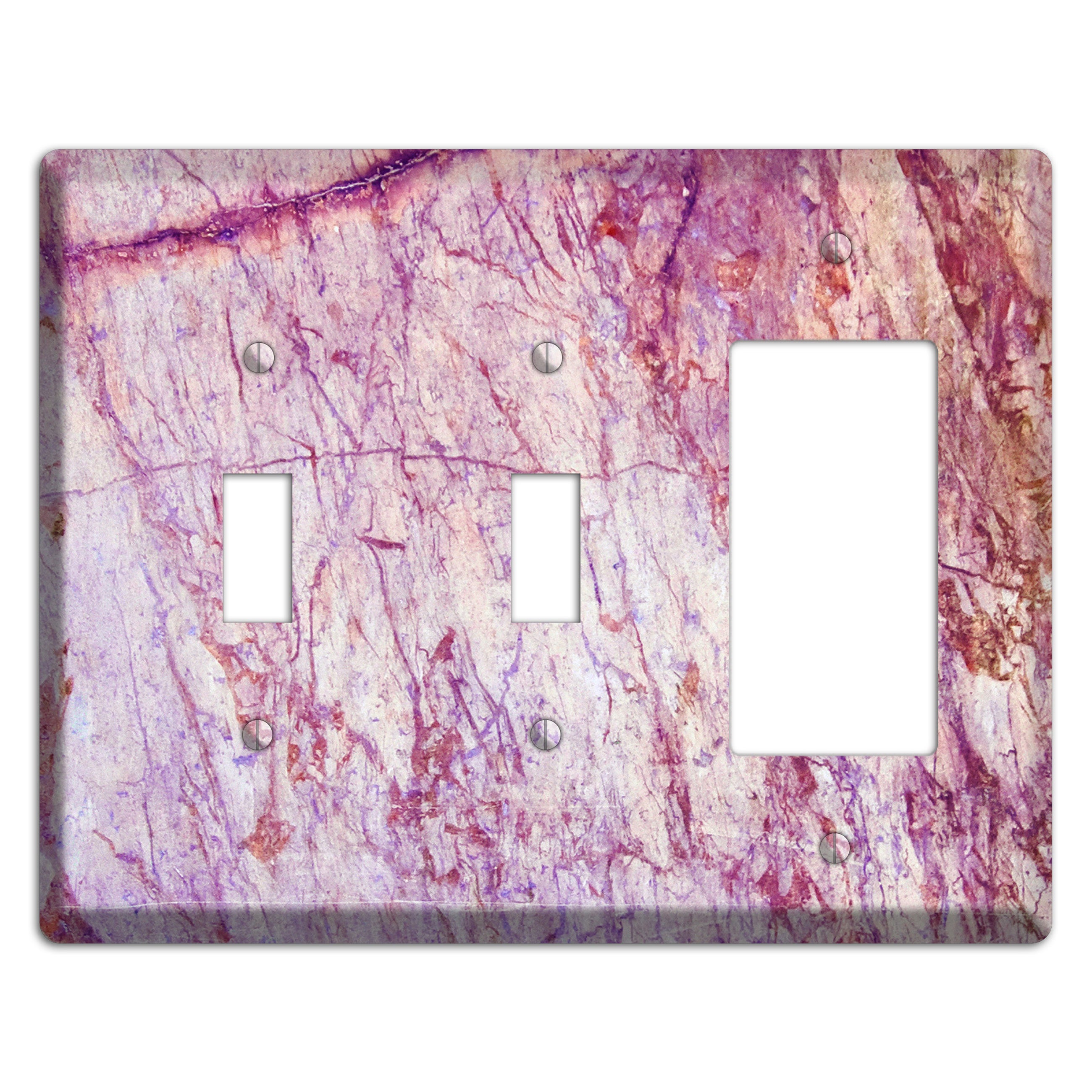 Maverick Marble 2 Toggle / Rocker Wallplate