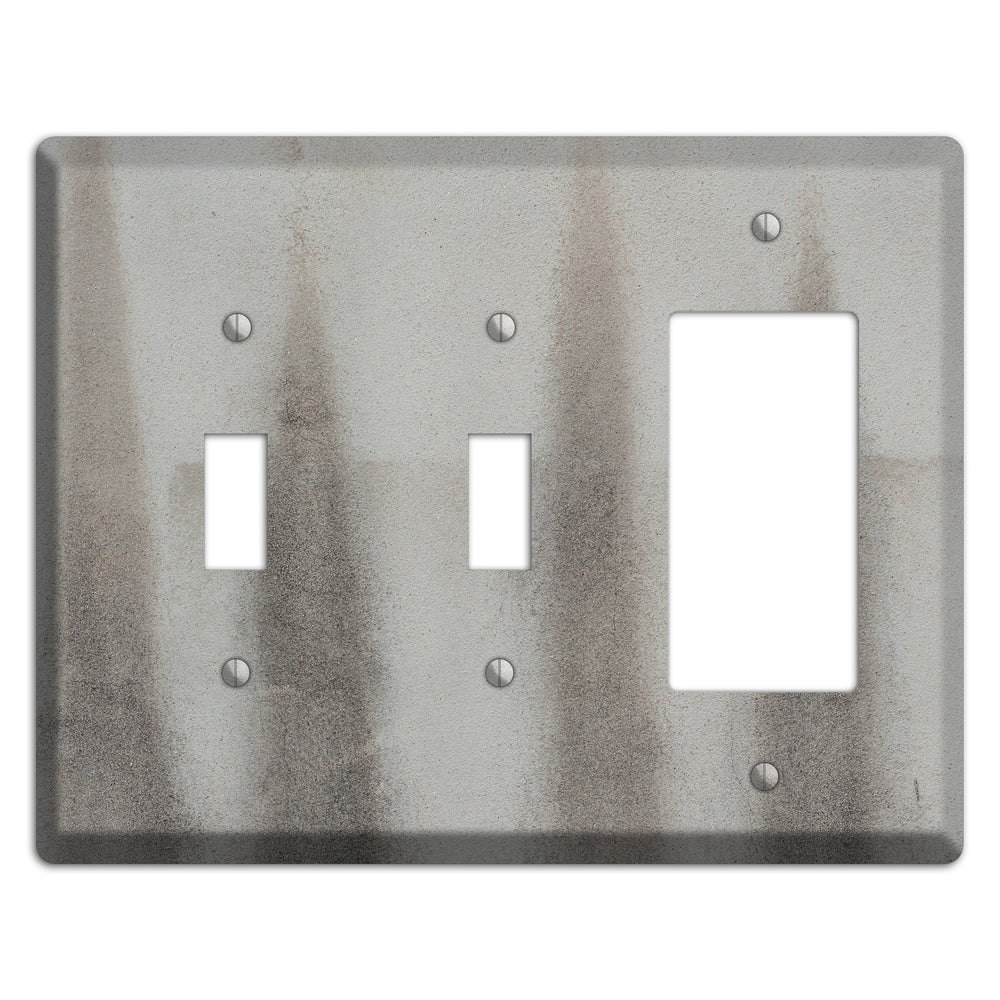 Old Concrete 17 2 Toggle / Rocker Wallplate