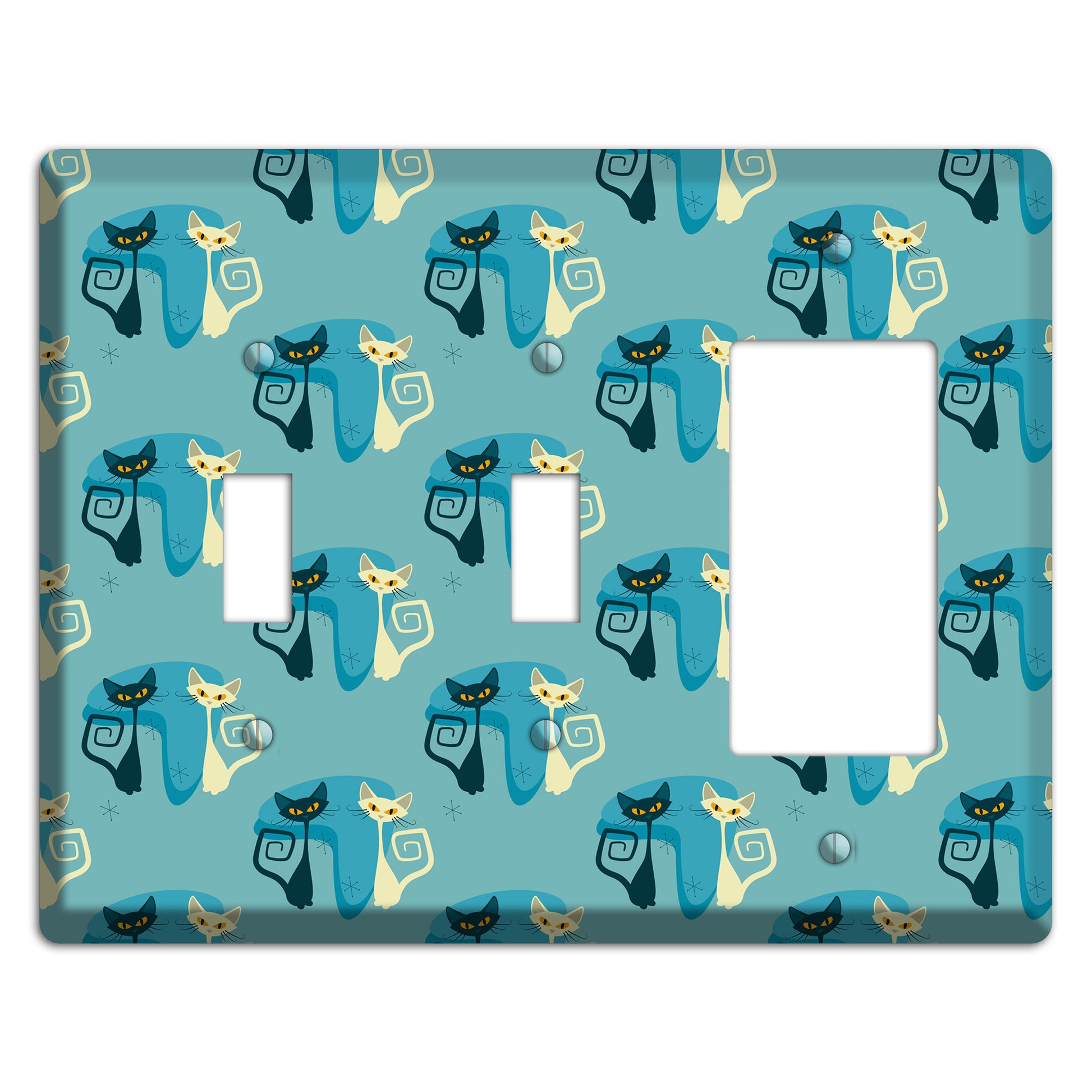 Adorable Kitties 2 Toggle / Rocker Wallplate