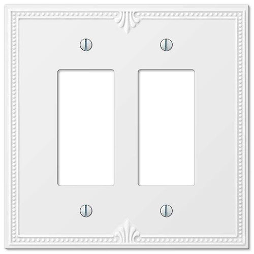 Richmond White 2 Rocker (GFI) - Wallplatesonline.com